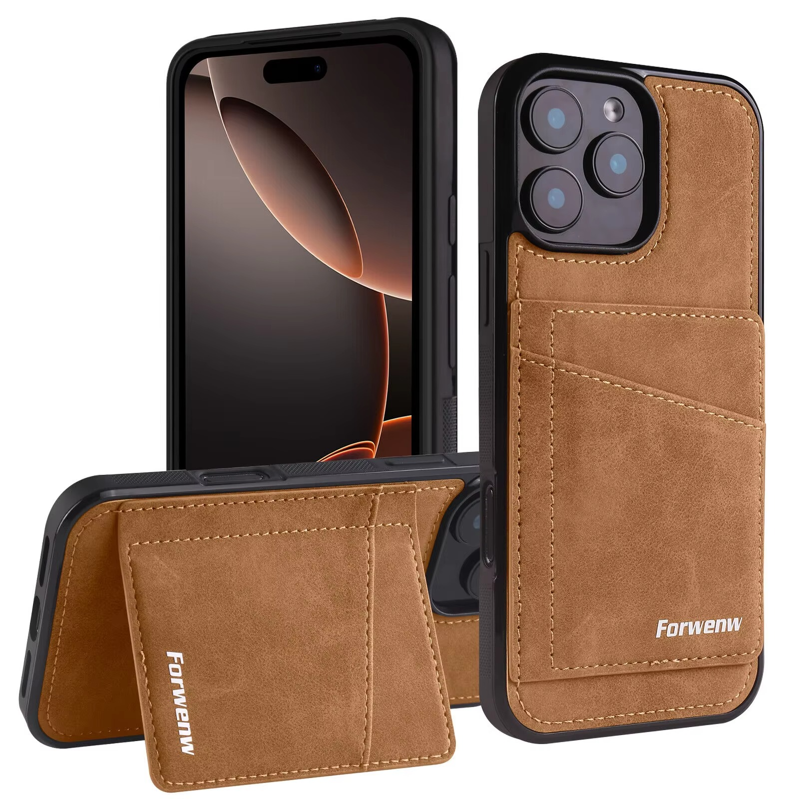iPhone Case iPhone 17 Pro Max / Brown NovaXCase