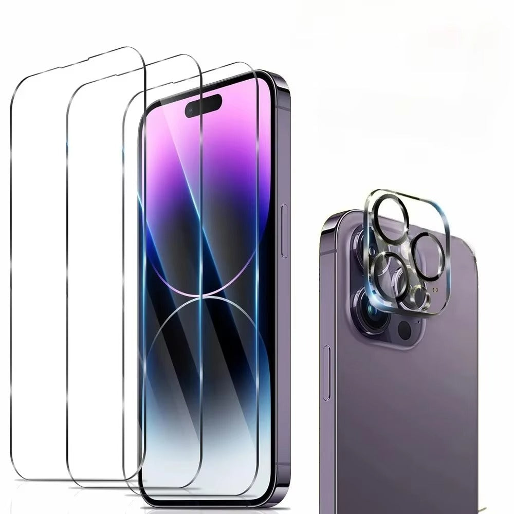 Accessories 3 Glass 1 Lens / Tempered Glass / iPhone 17 Pro Max NovaXCase