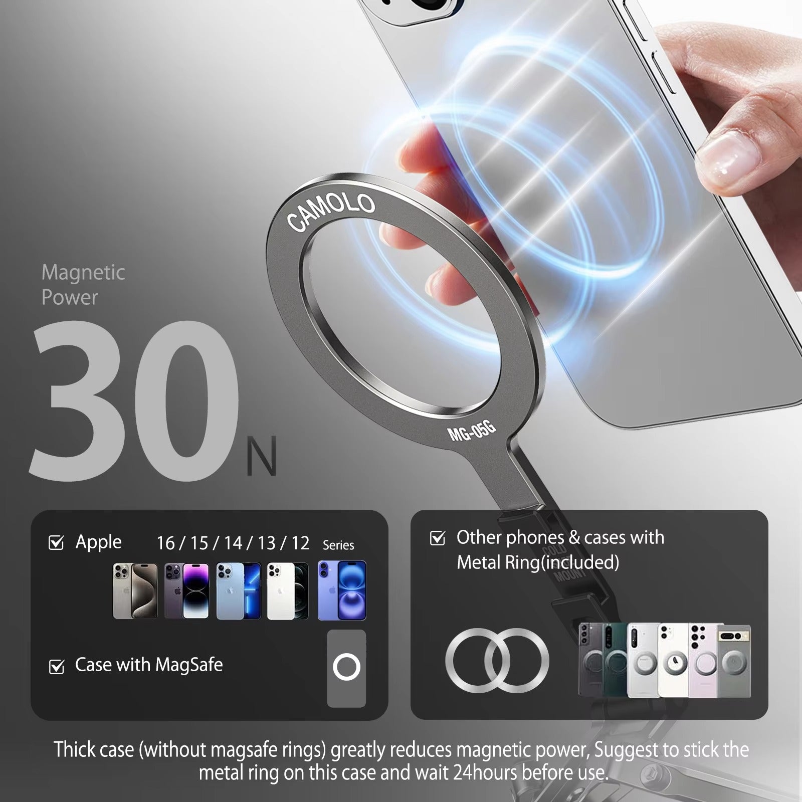 Accessories Magnetic Holder ZenithXCase