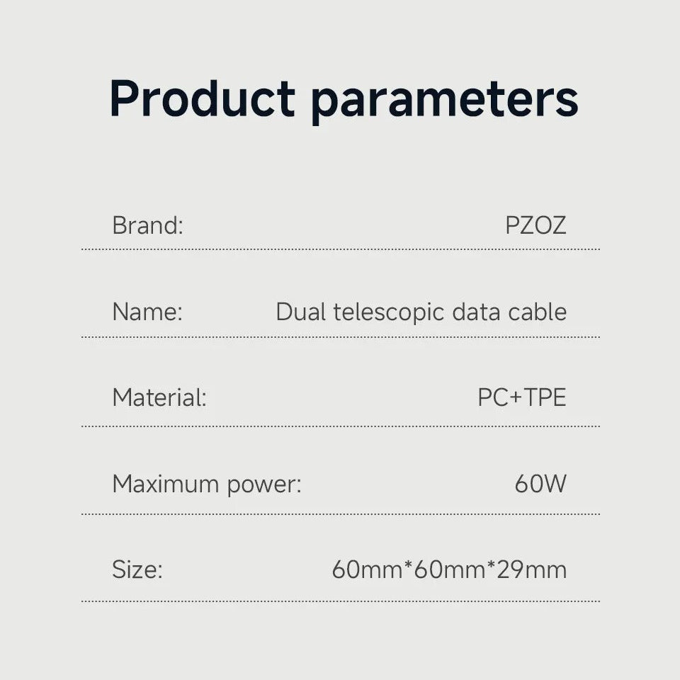 Accessories Black / 1m ZenithXCase