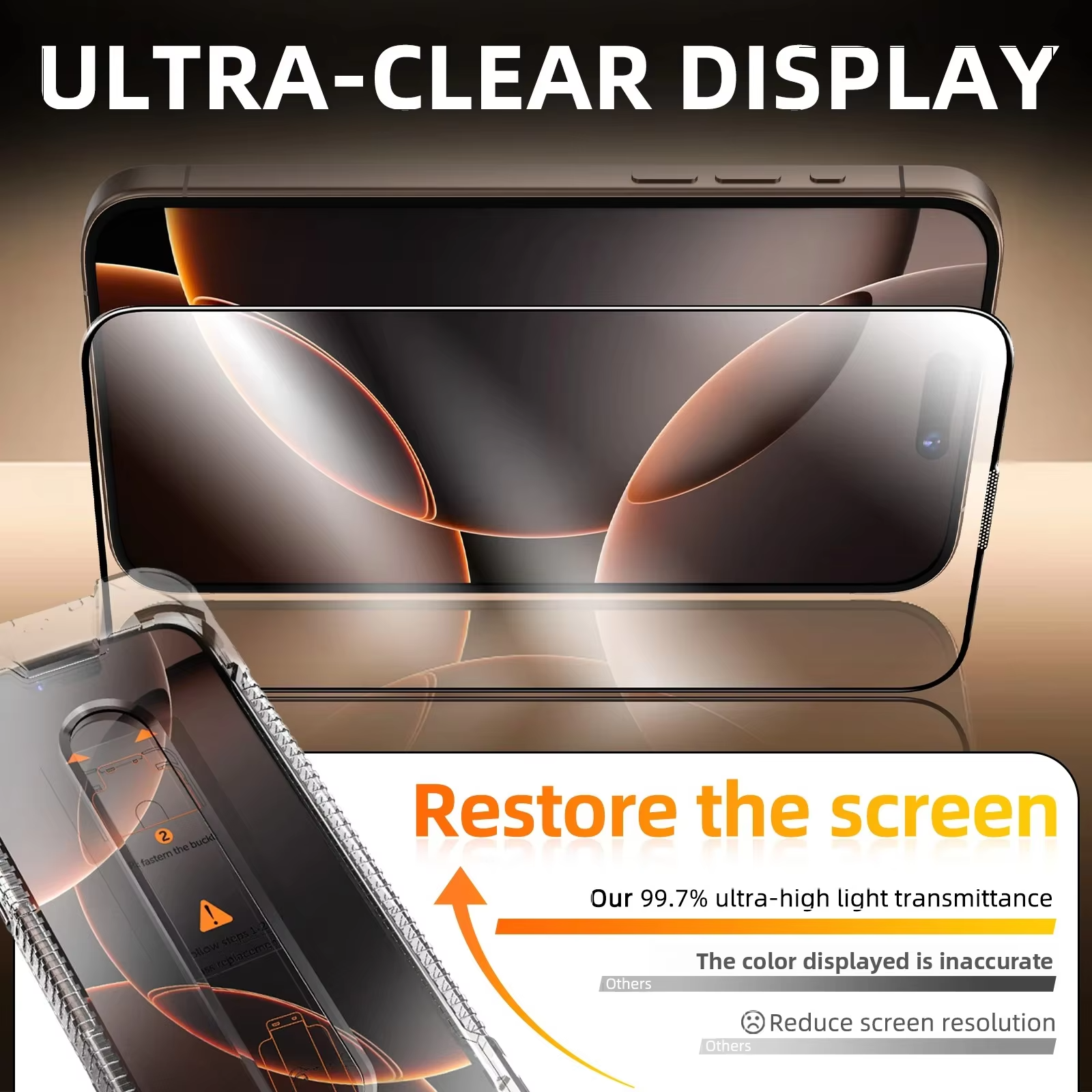 Accessories iPhone 17 Pro Max / 2pcs NovaXCase