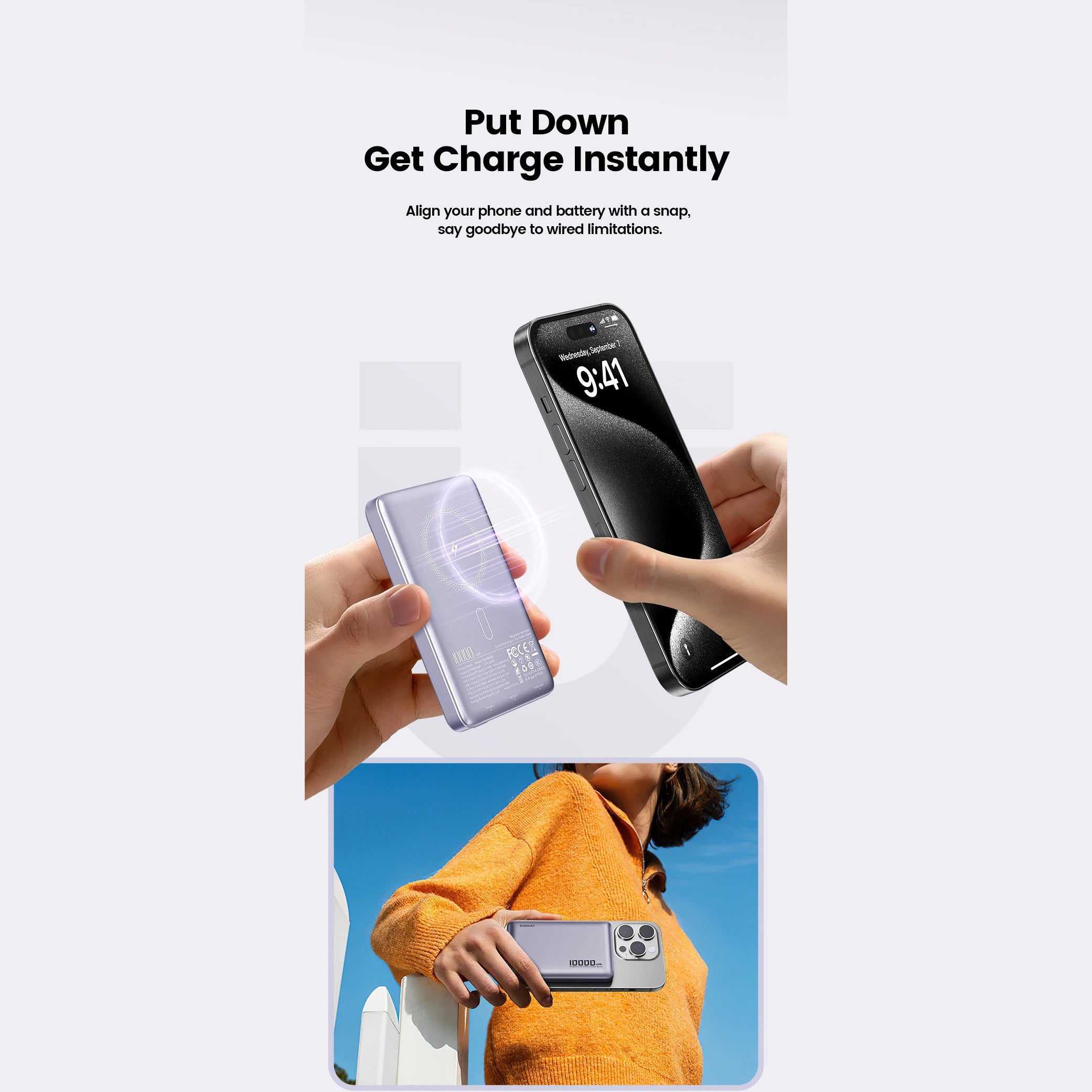 Accessories Purple / 10000mAh ZenithXCase