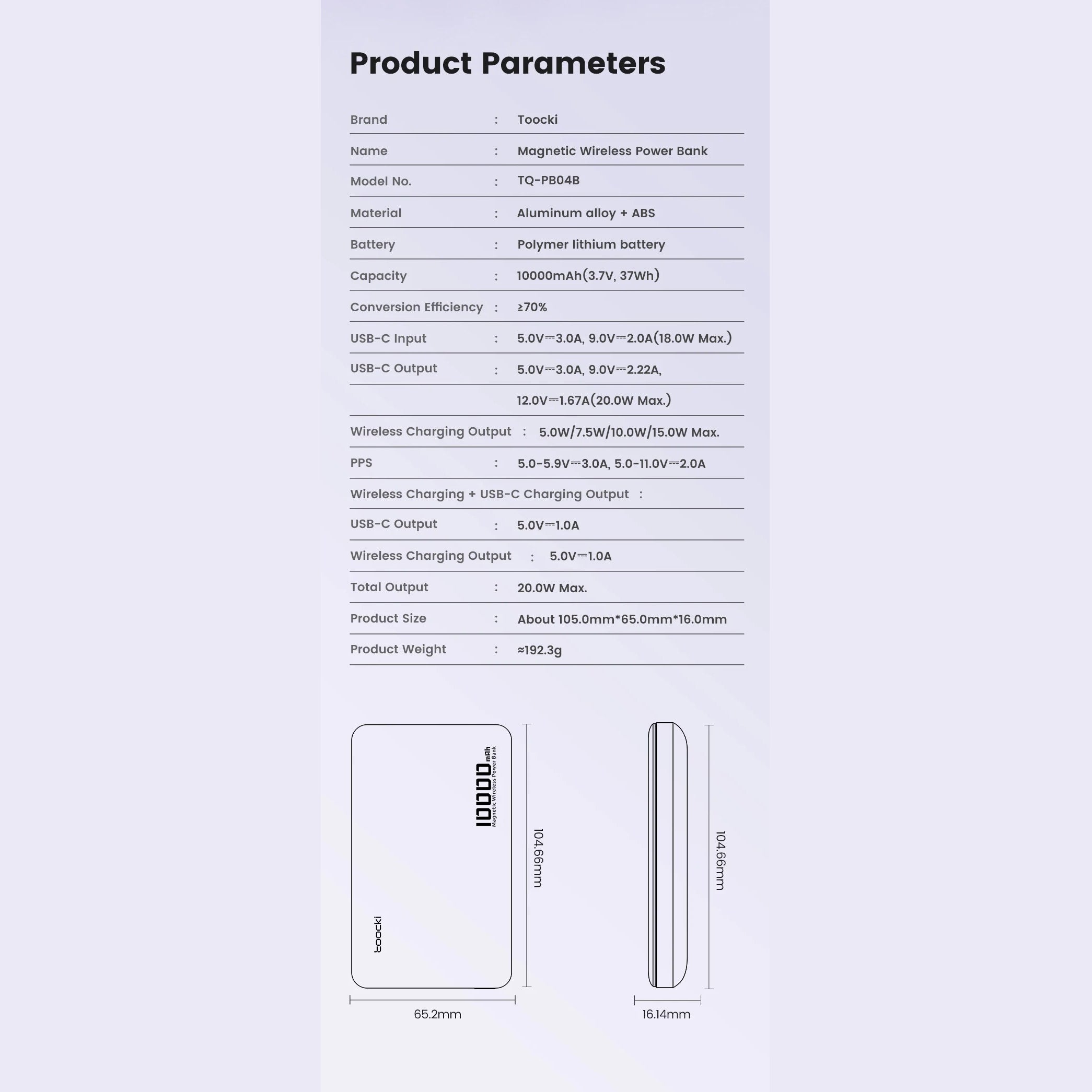 Accessories Purple / 10000mAh ZenithXCase
