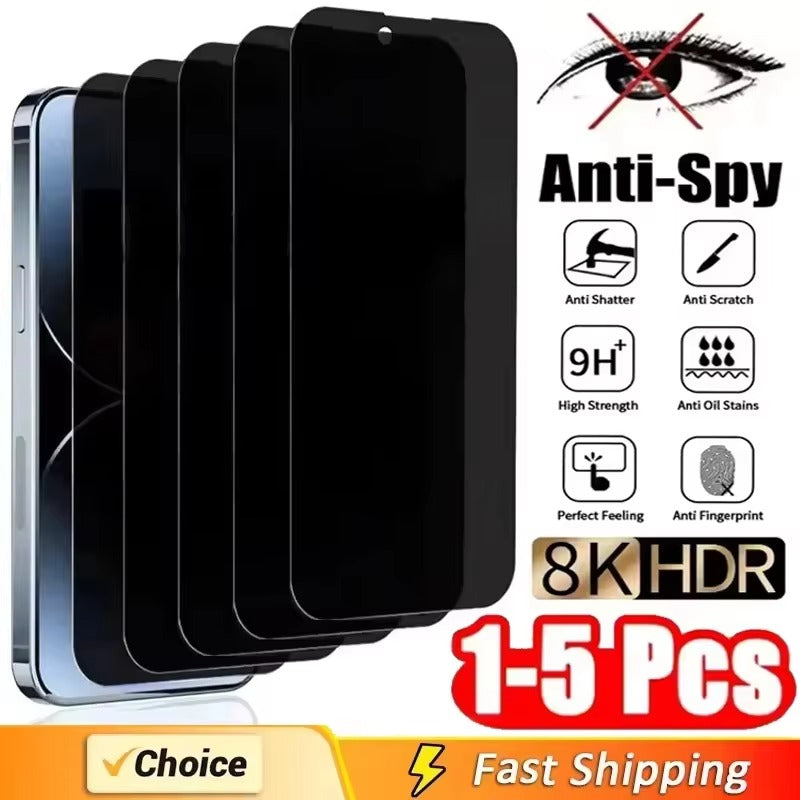 Accessories 5Pcs Privacy Glass / iPhone 17 Pro Max ZenithXCase