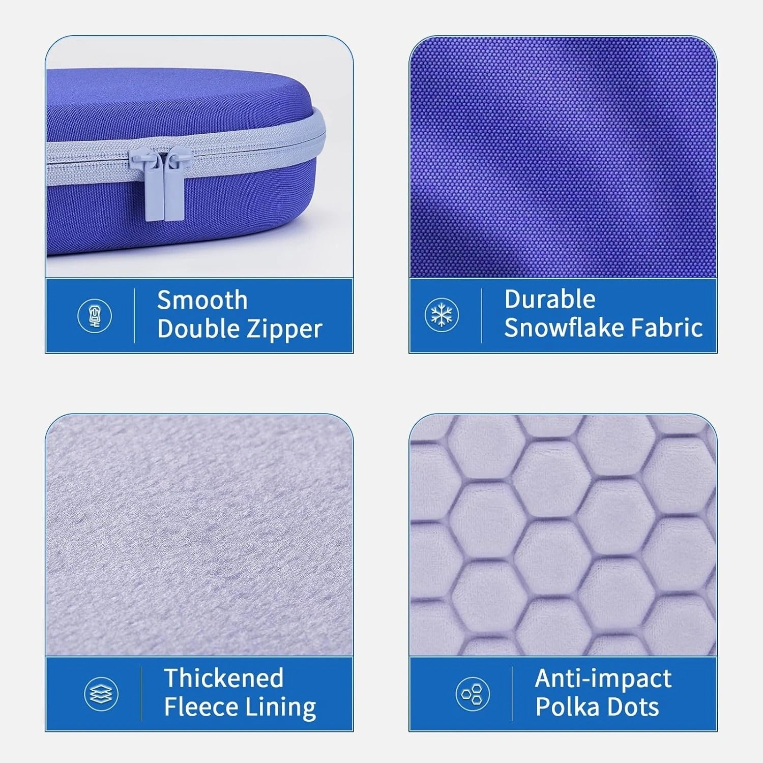 Luxury AirPods Max Premium Protective Travel Case with Smart Sleep Mode, EVA Hard Shell Carrying Bag for Safe Storage