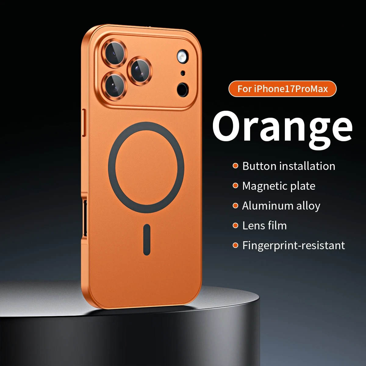 iPhone Case iPhone 17 Pro Max / Black NovaXCase