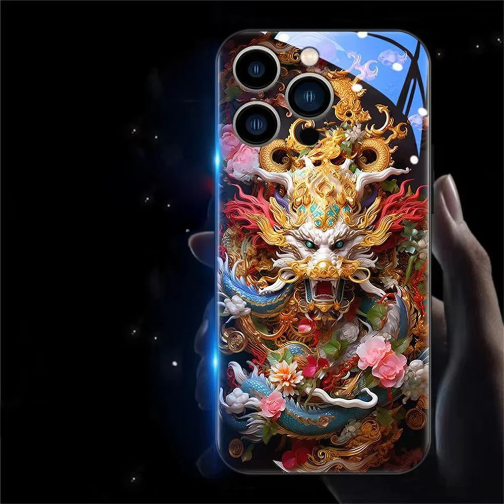 iPhone Case iPhone 17 Pro Max / Fire-Eye Warrior Dragon NovaXCase