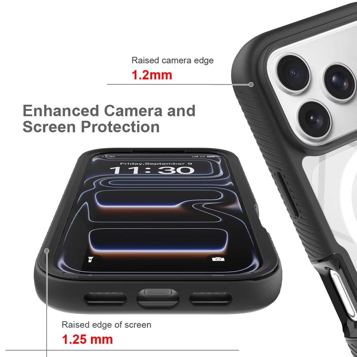 iPhone Case iPhone 17 Pro Max / Black NovaXCase