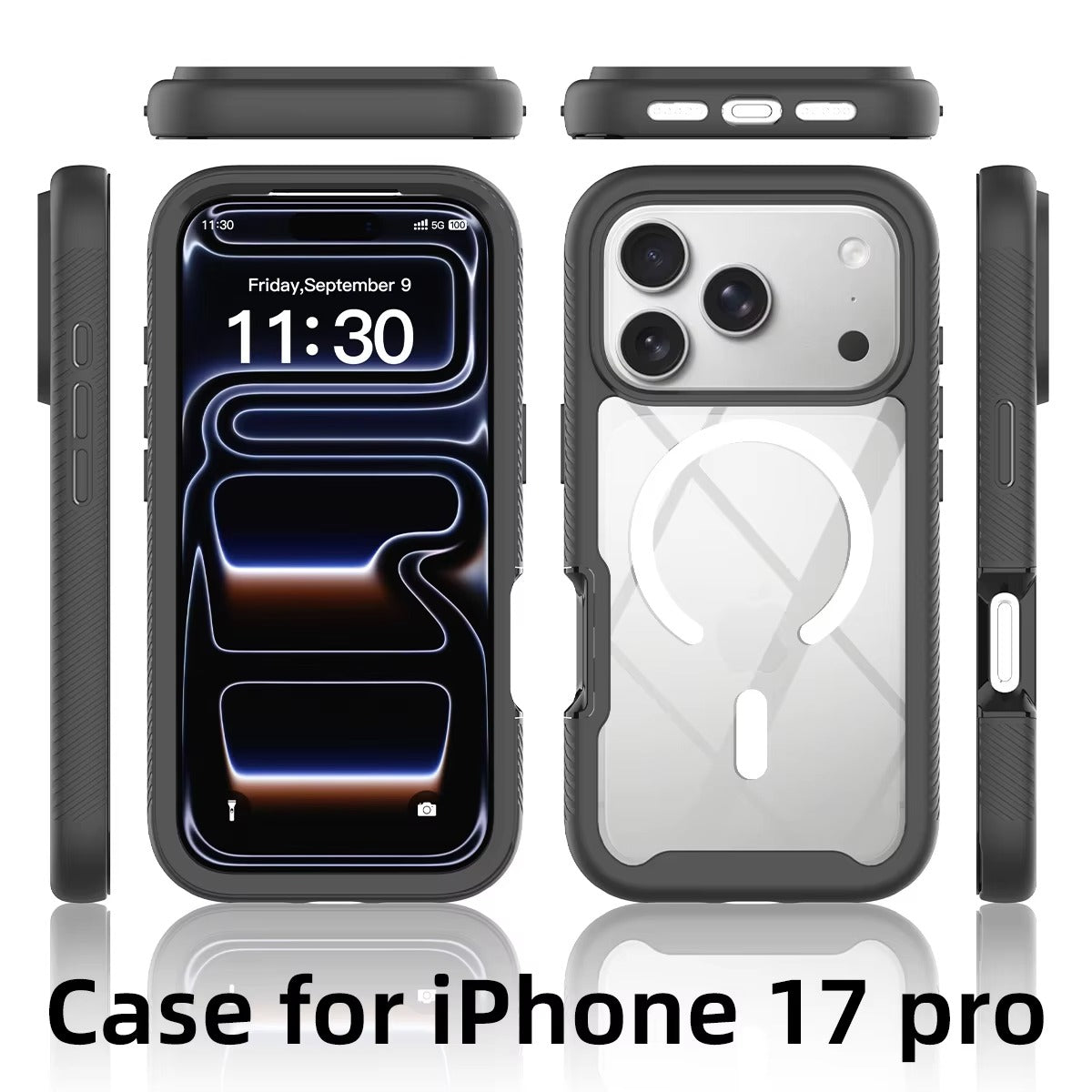 iPhone Case iPhone 17 Pro Max / Black NovaXCase