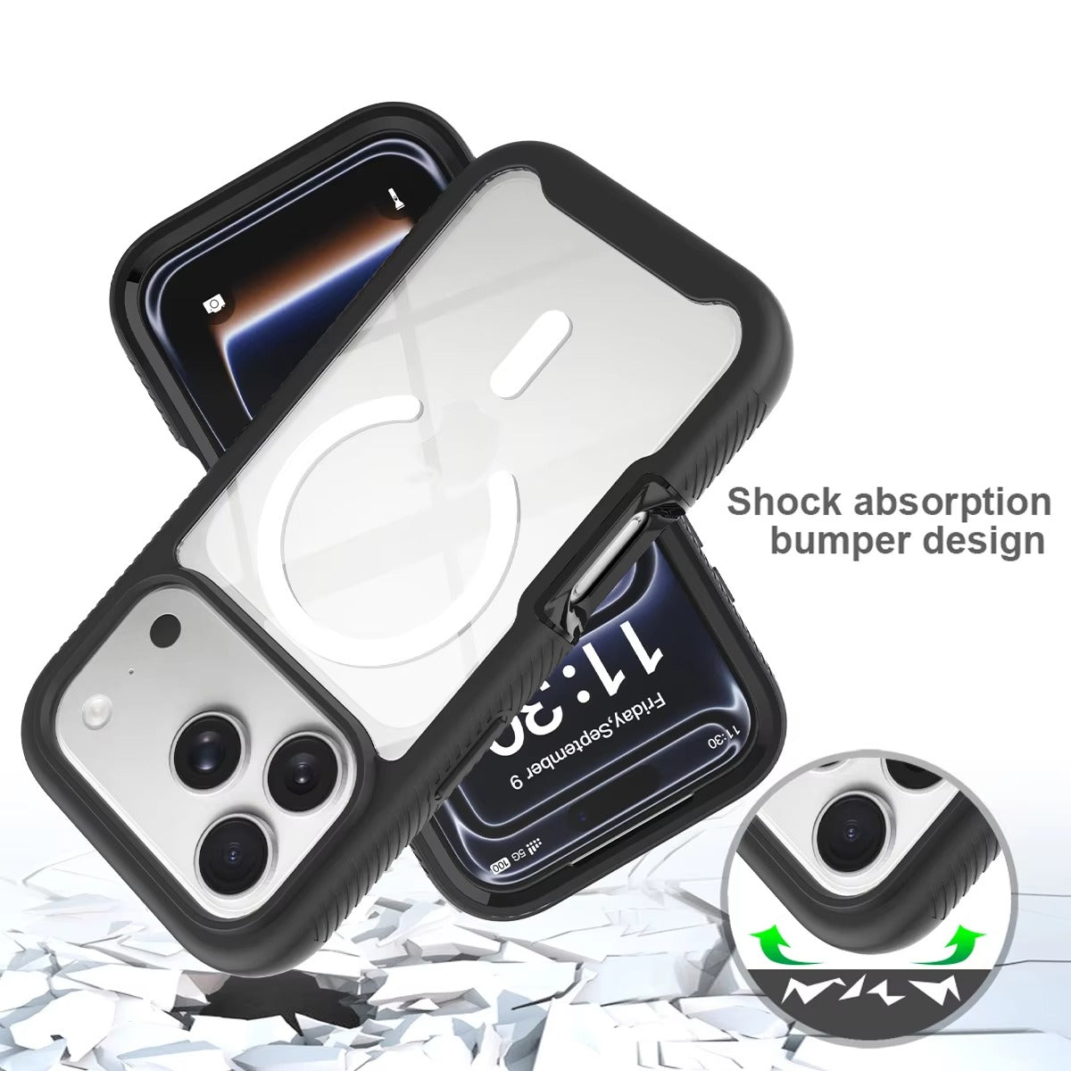 iPhone Case iPhone 17 Pro Max / Black NovaXCase