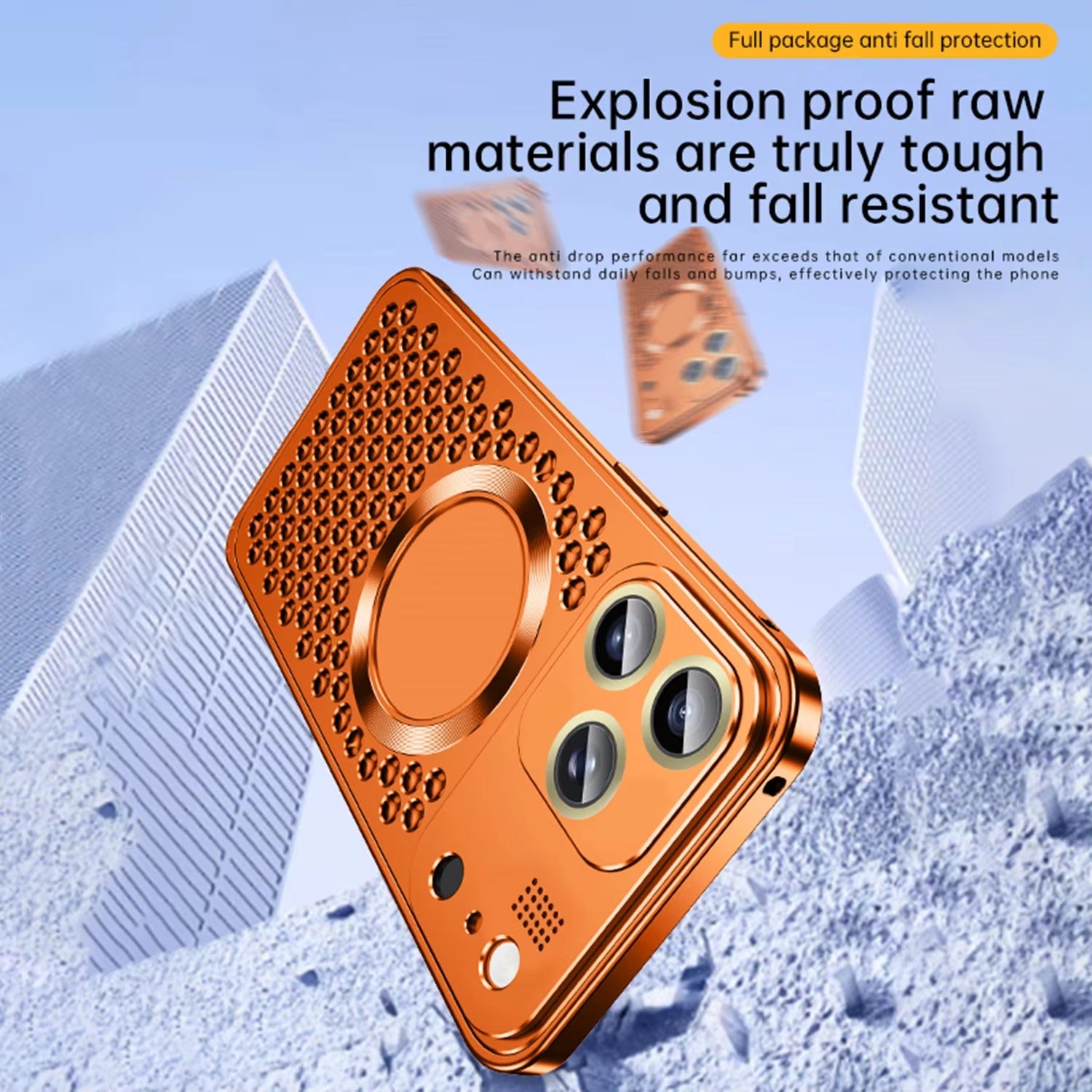 iPhone Case iPhone 17 Pro Max / Orange ZenithXCase