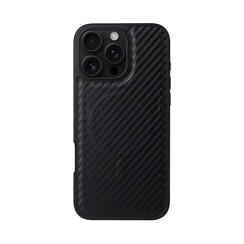 iPhone Case iPhone 17 Pro Max / Carbon Fiber Minimalist Design NovaXCase