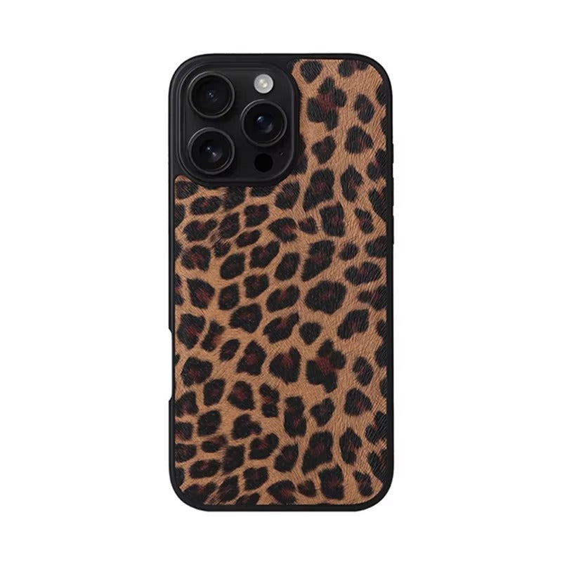iPhone Case iPhone 17 Pro Max / Leopard Print Panel Design NovaXCase