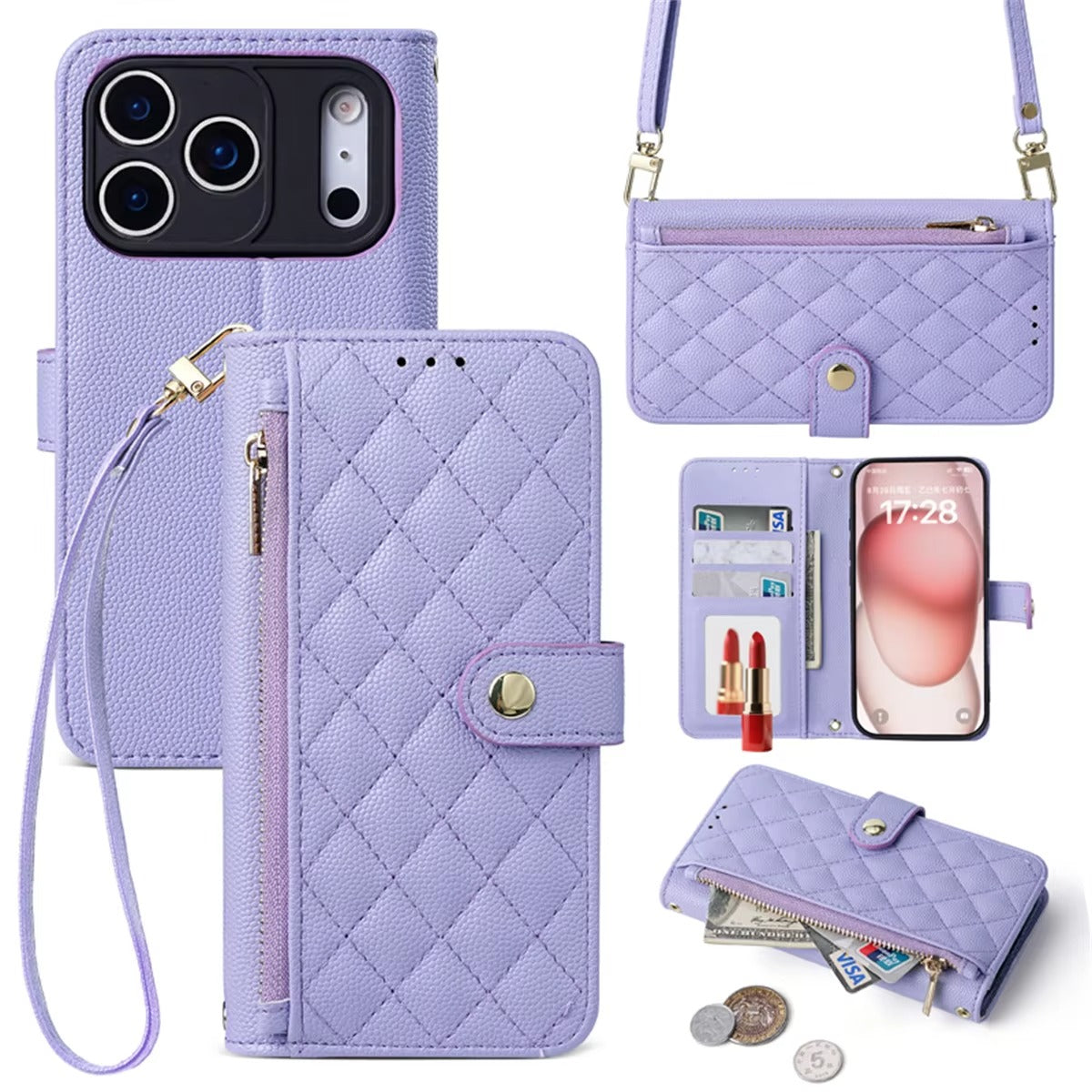 iPhone Case iPhone 17 Pro Max / Purple NovaXCase