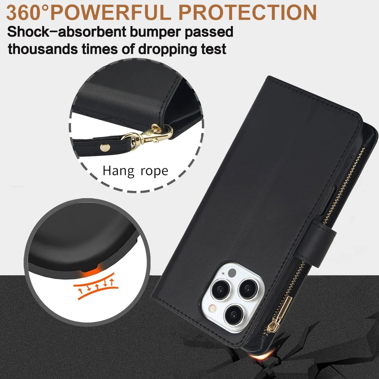 iPhone Case iPhone 17 Pro Max / Black ZenithXCase