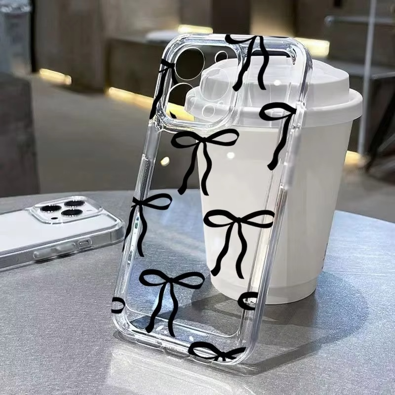 iPhone Case iPhone 17 Pro Max / Pink Ribbon Bow Design ZenithXCase