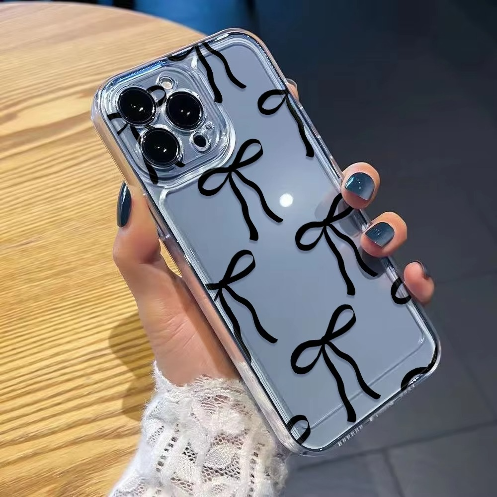 iPhone Case iPhone 17 Pro Max / Pink Ribbon Bow Design ZenithXCase