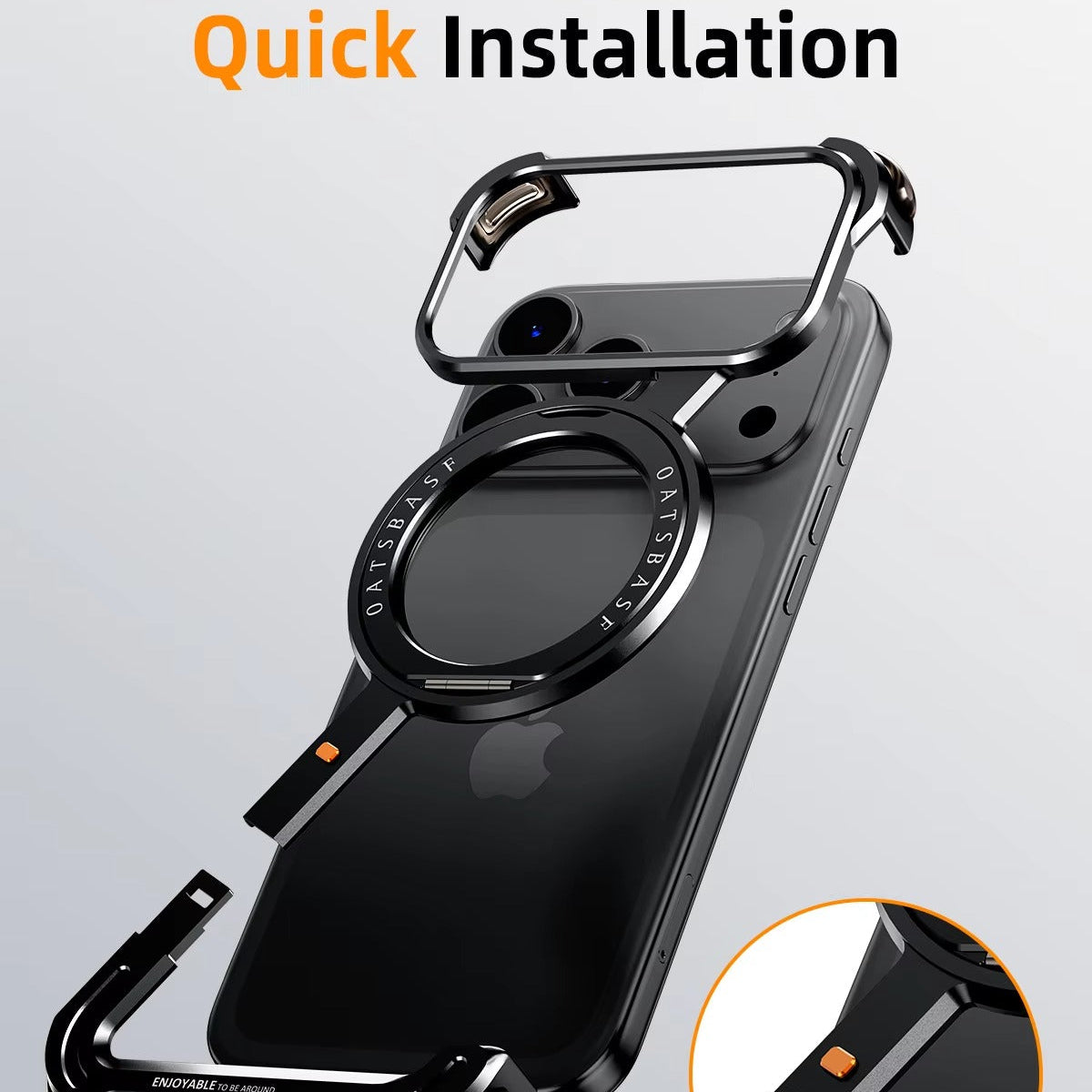 iPhone Case iPhone 17 Pro Max / Black NovaXCase