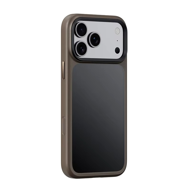 Luxury iPhone Case — MagSafe Magnetic TPU+PC Shockproof Cover with Camera Button and Anti-Fingerprint Matte Finish