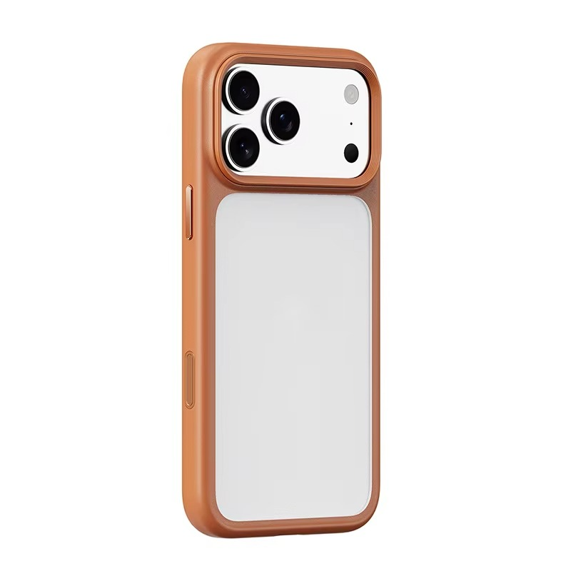 Luxury iPhone Case — MagSafe Magnetic TPU+PC Shockproof Cover with Camera Button and Anti-Fingerprint Matte Finish
