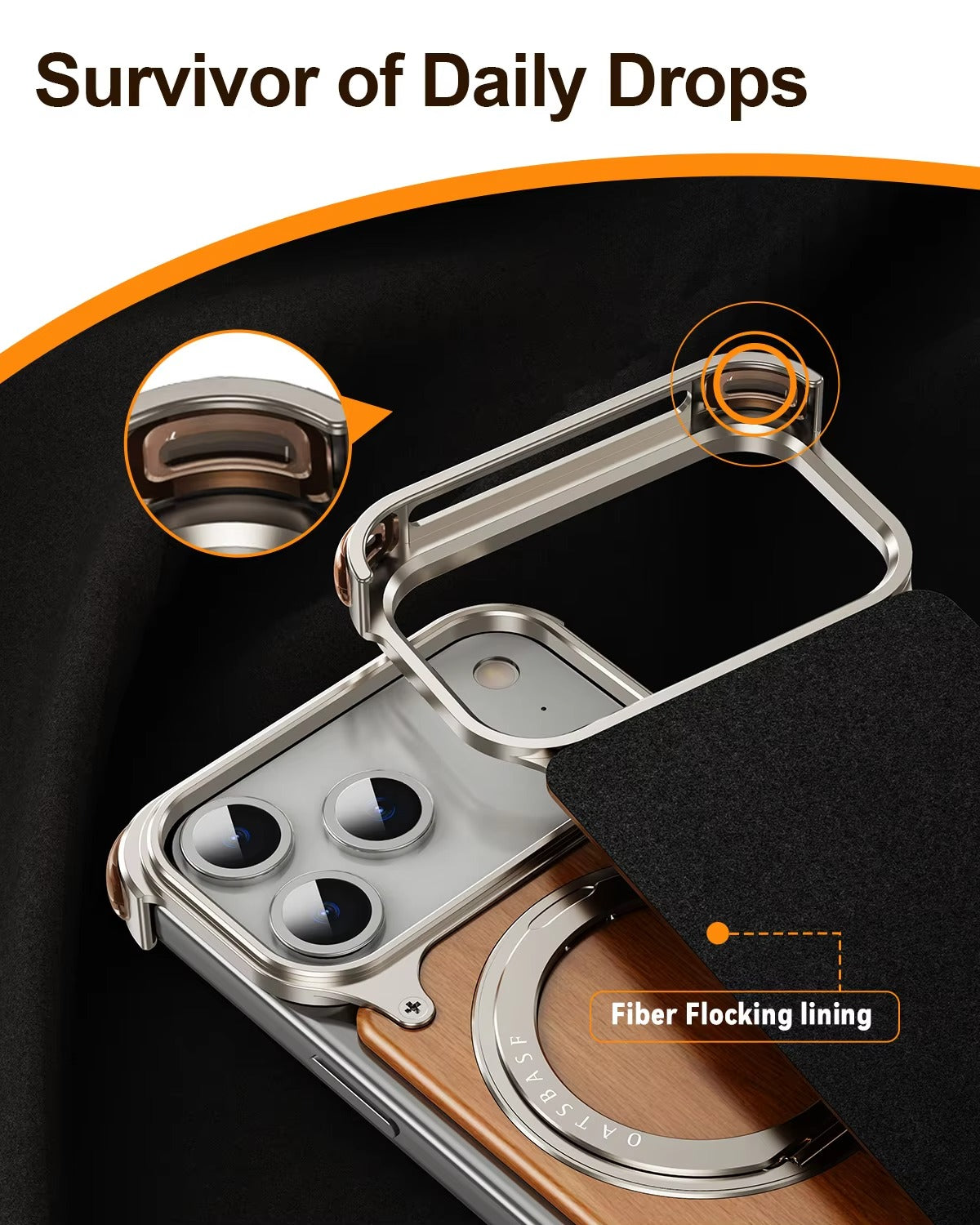 iPhone Case iPhone 17 Pro Max / Black ZenithXCase