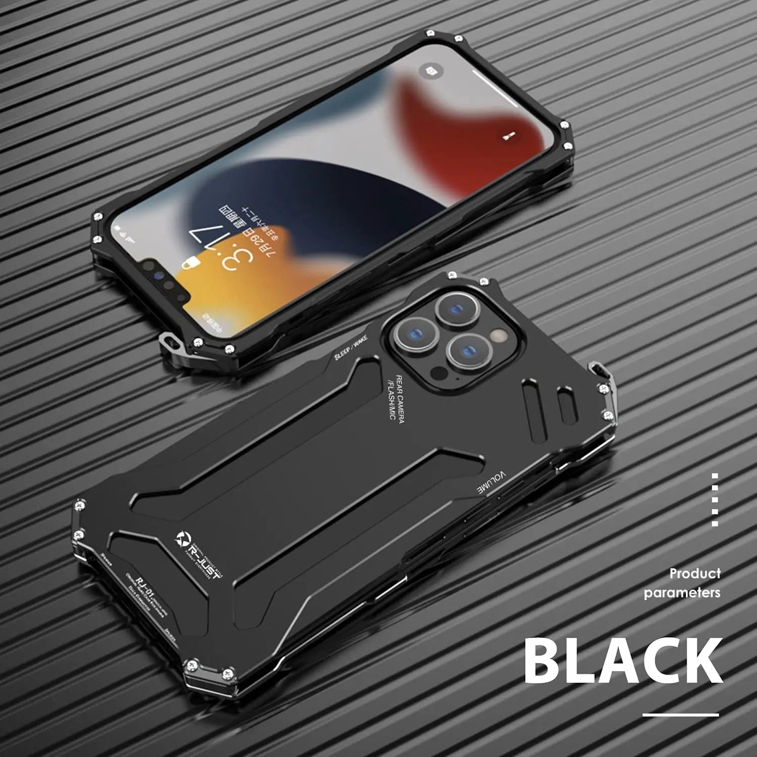 iPhone Case iPhone 17 Pro Max / Black NovaXCase