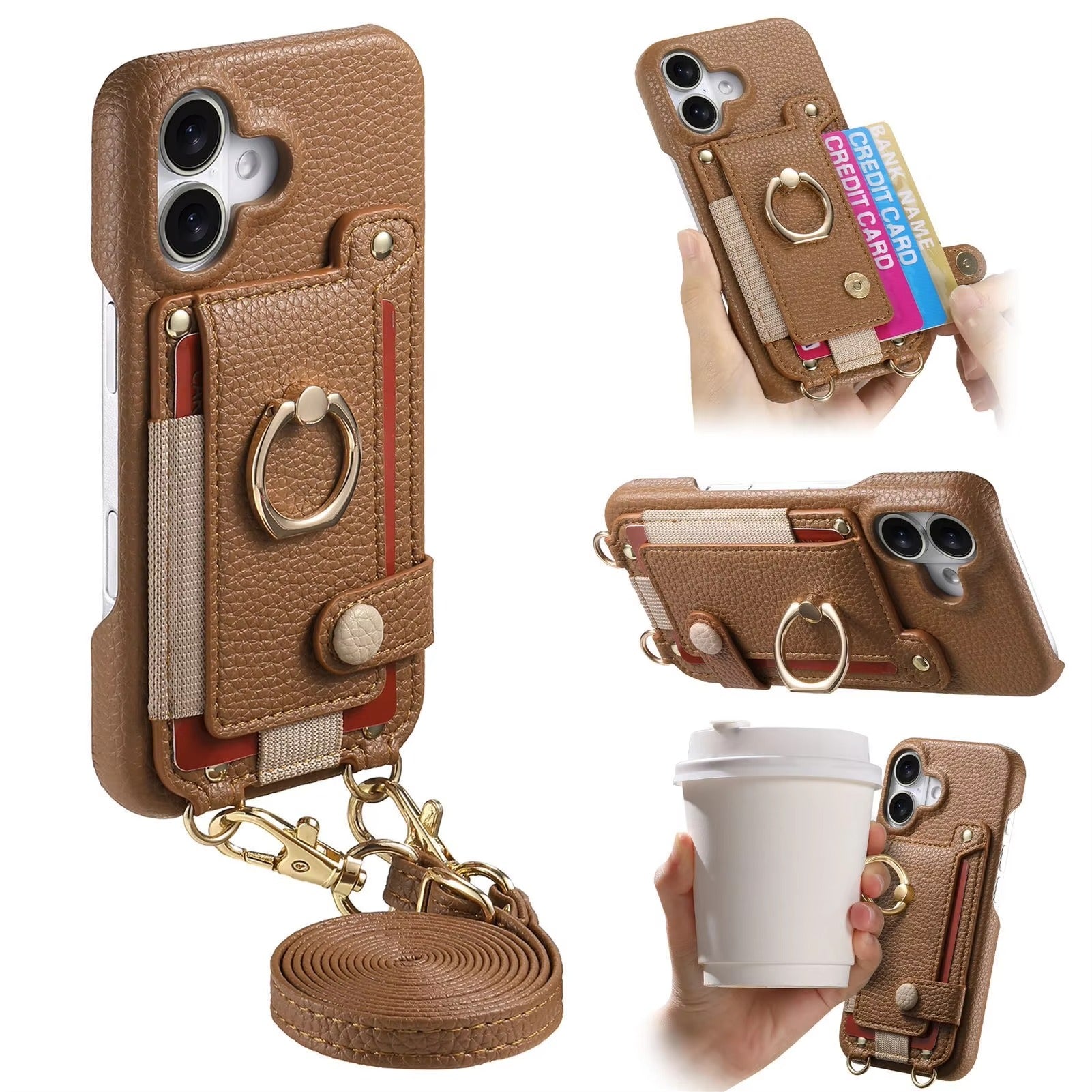 iPhone Case iPhone 17 Pro Max / Brown NovaXCase