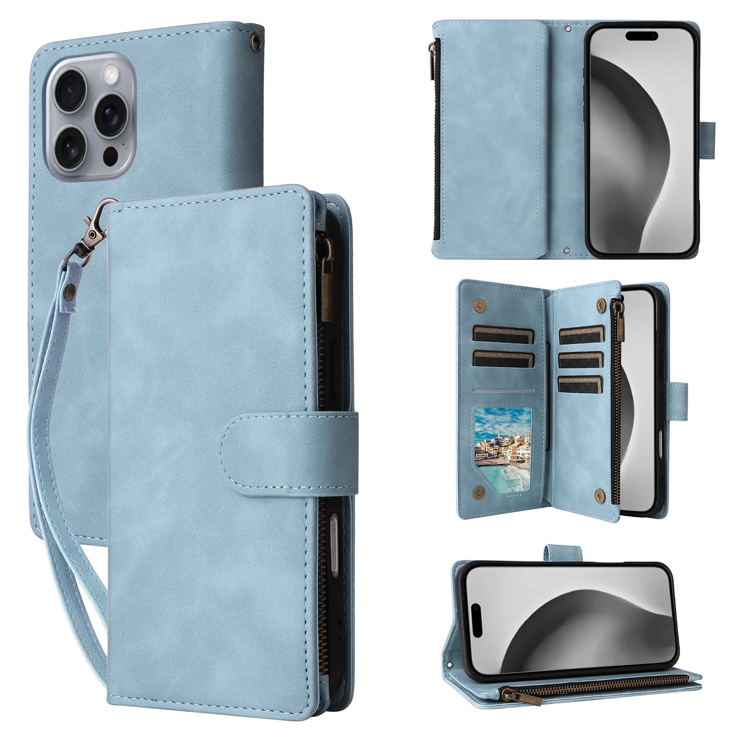 iPhone Case iPhone 17 Pro Max / Light blue ZenithXCase