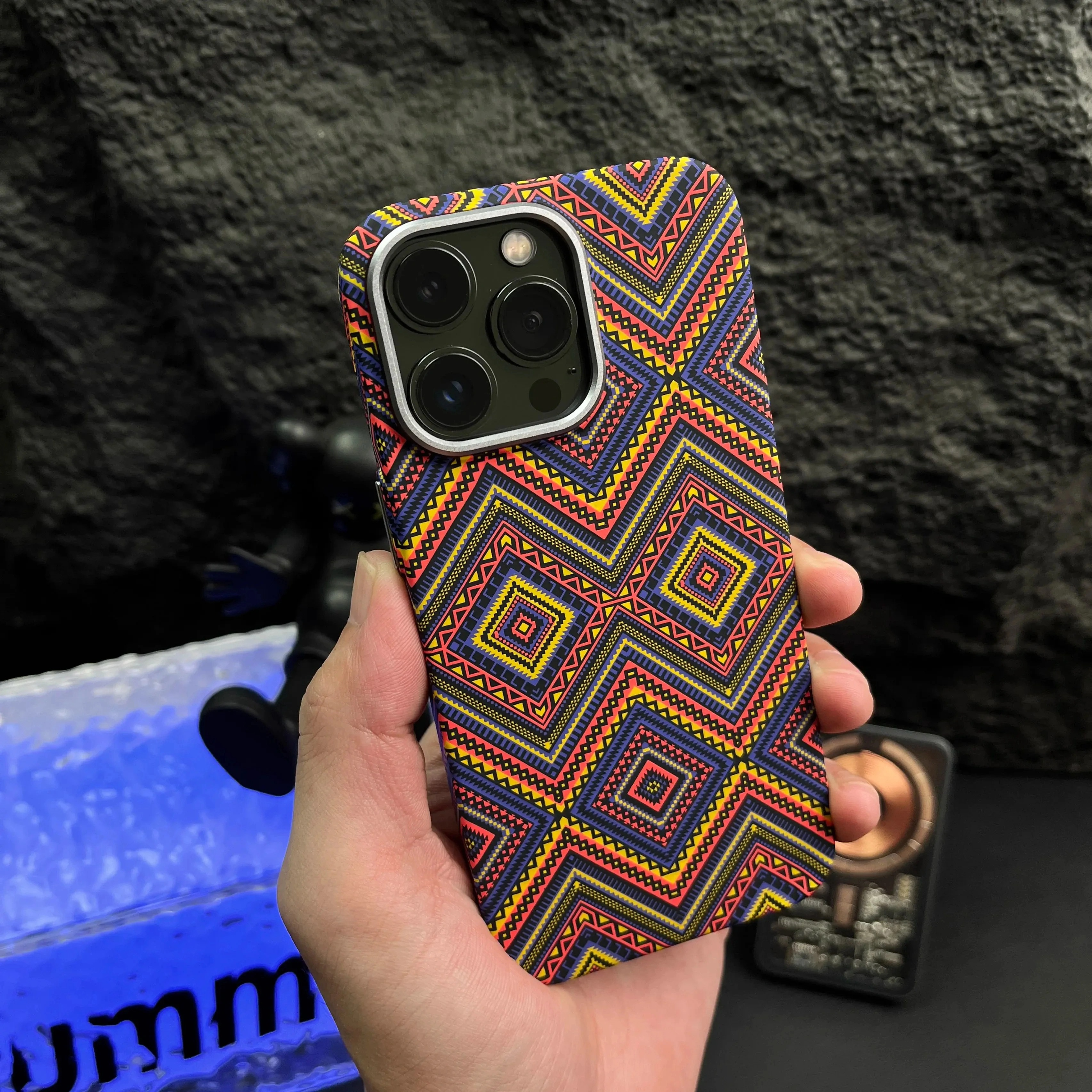 iPhone Case iPhone 17 Pro Max / Aztec Mosaic NovaXCase