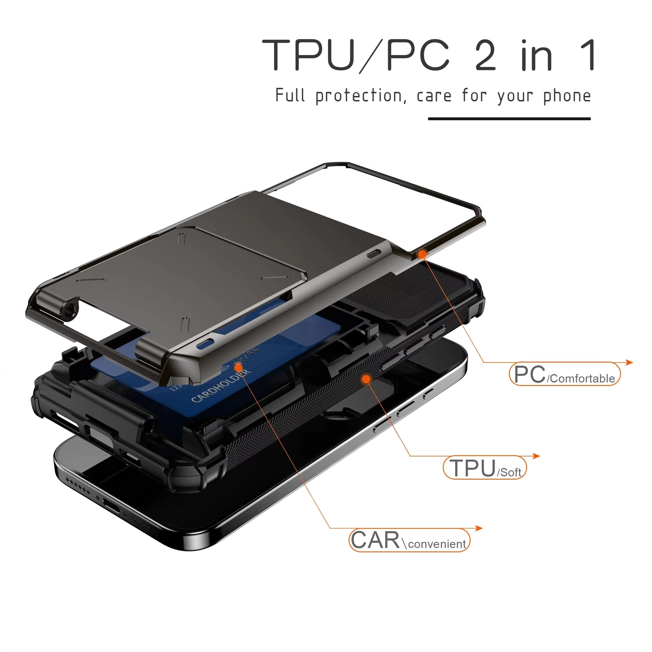 iPhone Case iPhone 17 Pro Max / Black ZenithXCase