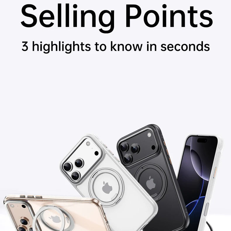 iPhone Case iPhone 17 Pro Max / Black ZenithXCase