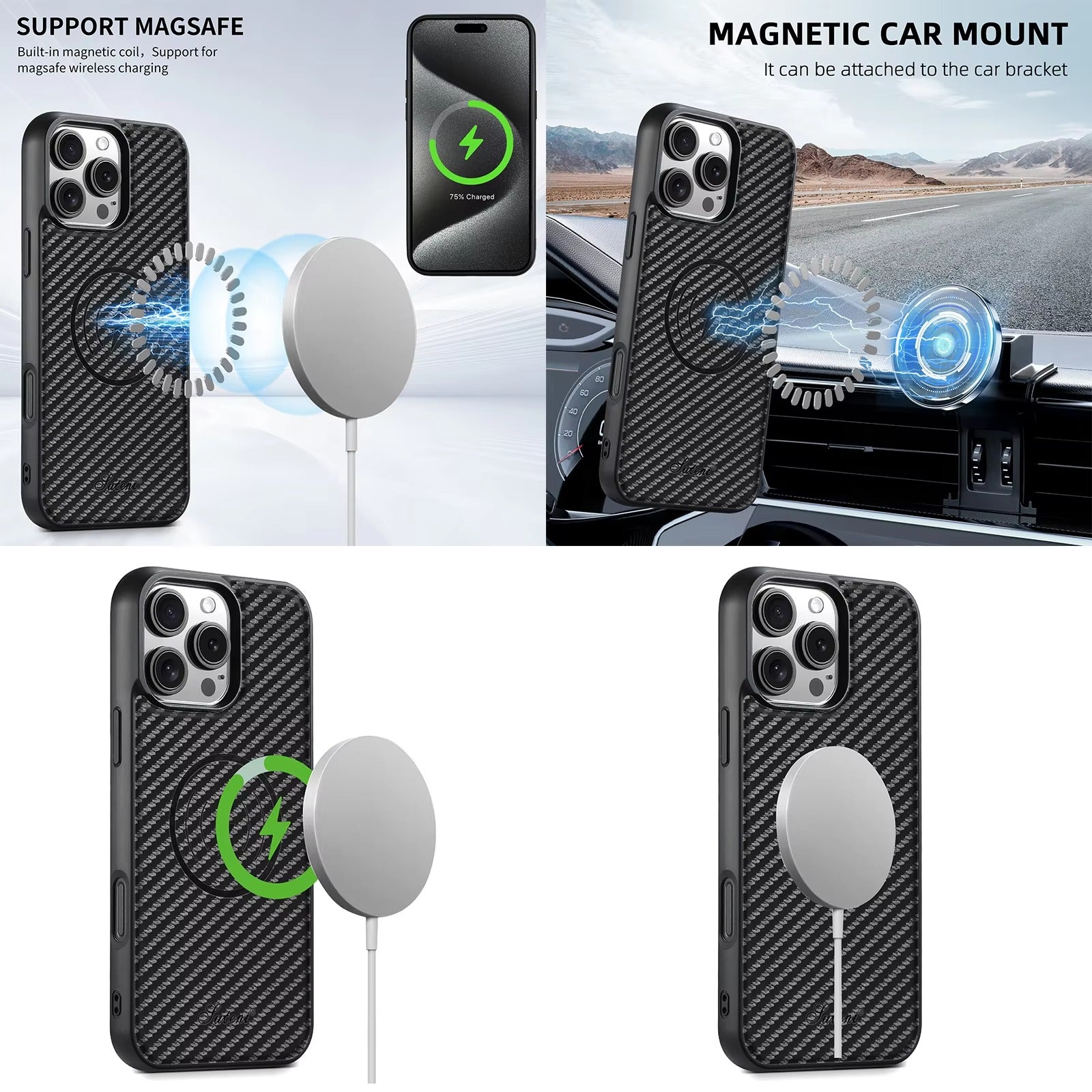 iPhone Case iPhone 17 Pro Max / Black ZenithXCase