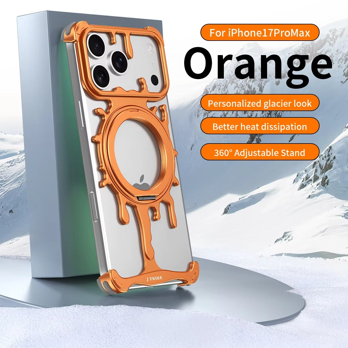 iPhone Case iPhone 17 Pro Max / Orange NovaXCase