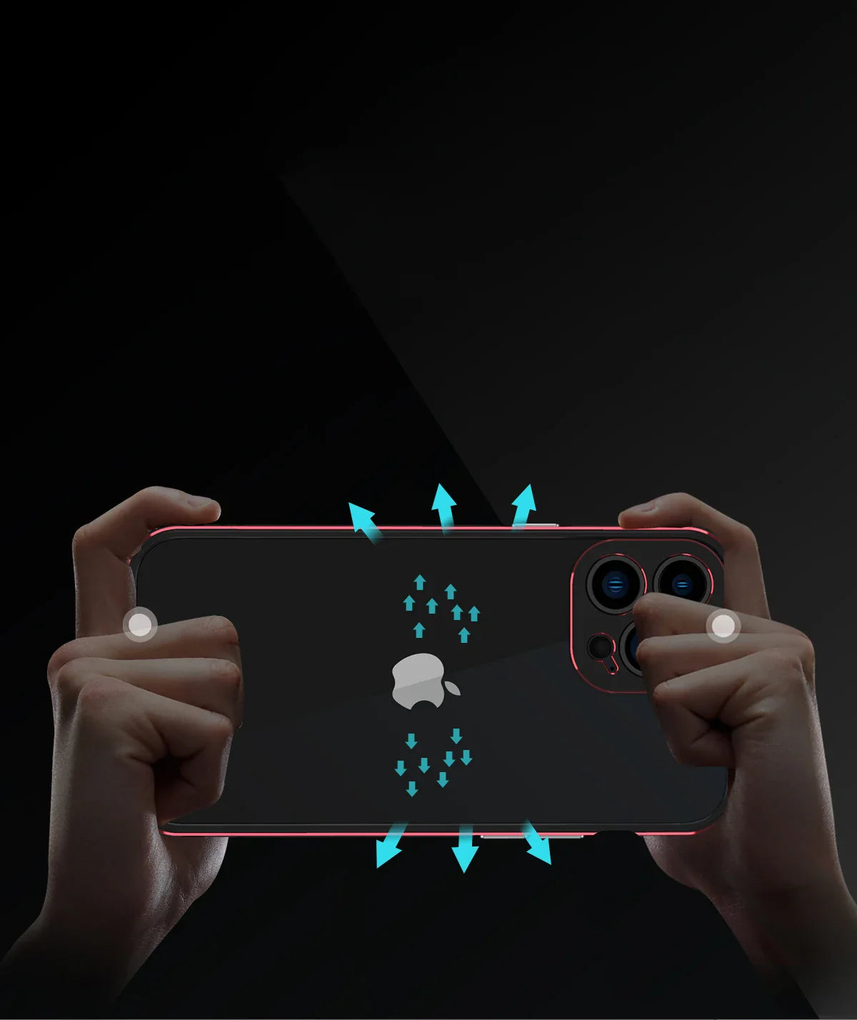 iPhone Case iPhone 17 Pro Max / Black-silver ZenithXCase