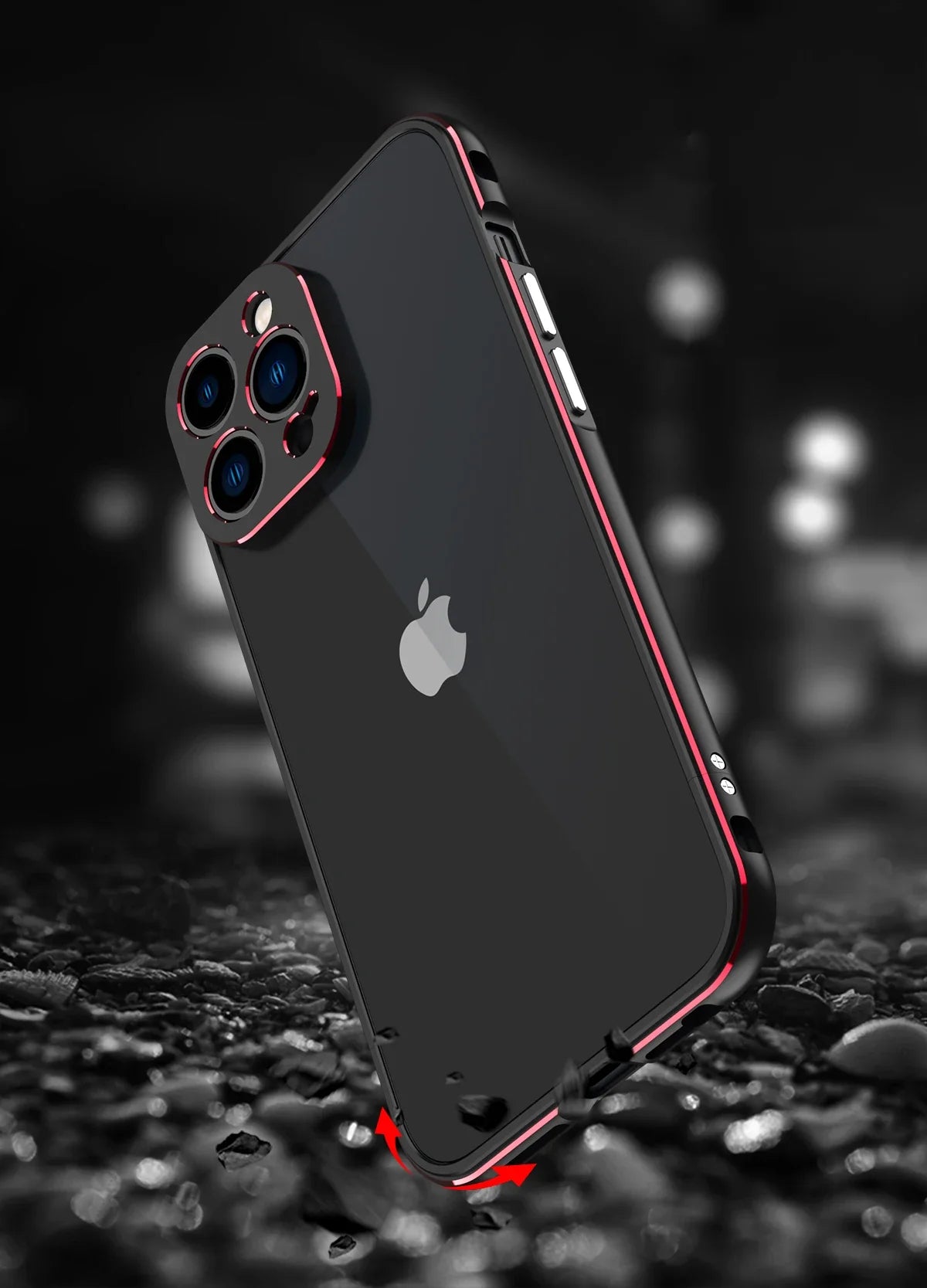 iPhone Case iPhone 17 Pro Max / Black-silver ZenithXCase