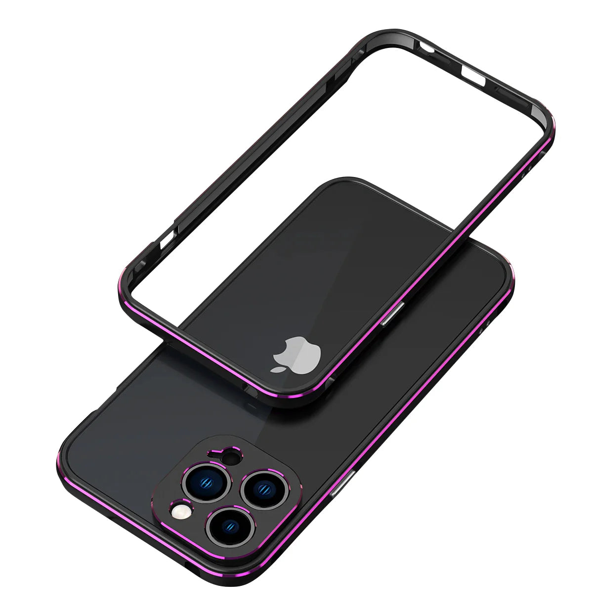 iPhone Case iPhone 17 Pro Max / Black-silver NovaXCase
