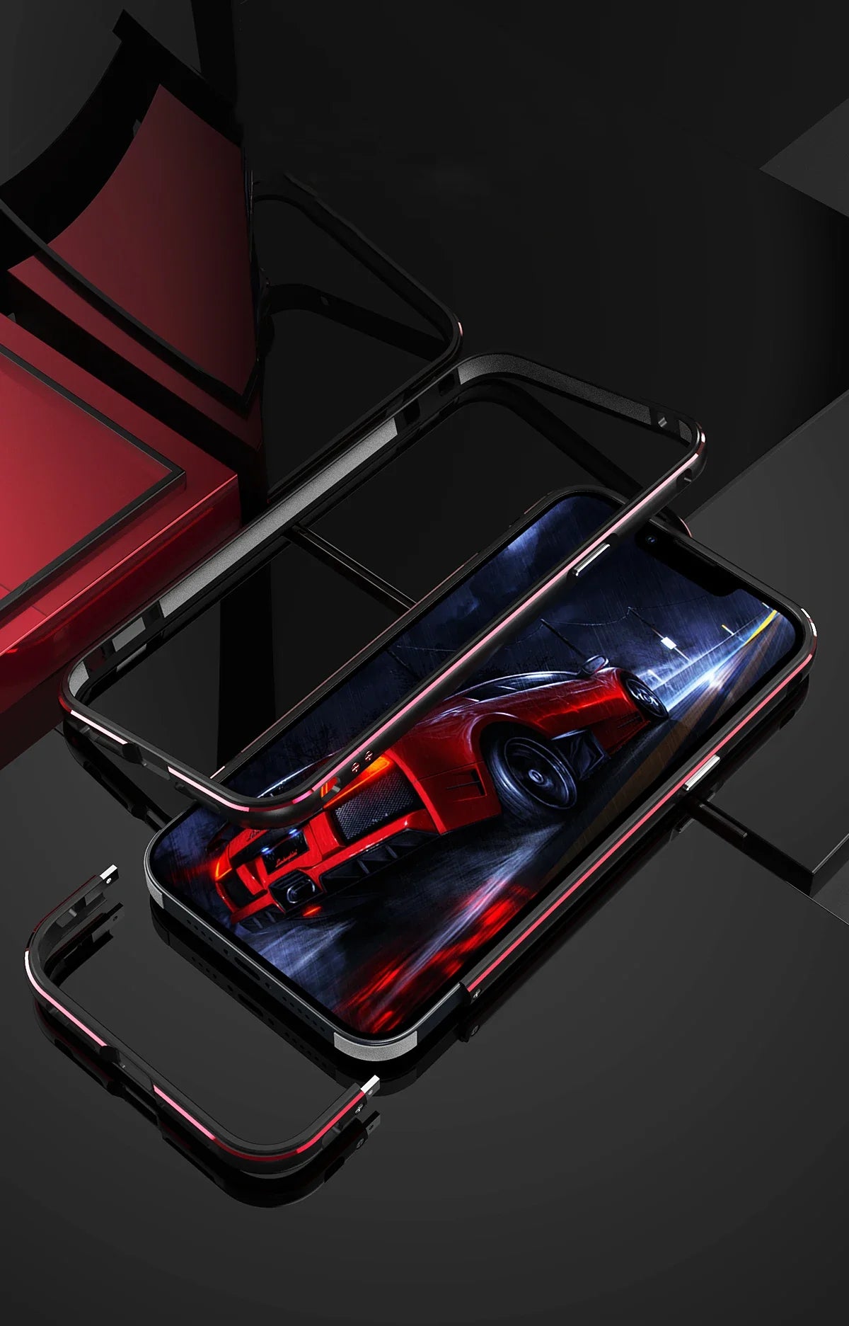 iPhone Case iPhone 17 Pro Max / Black-silver ZenithXCase