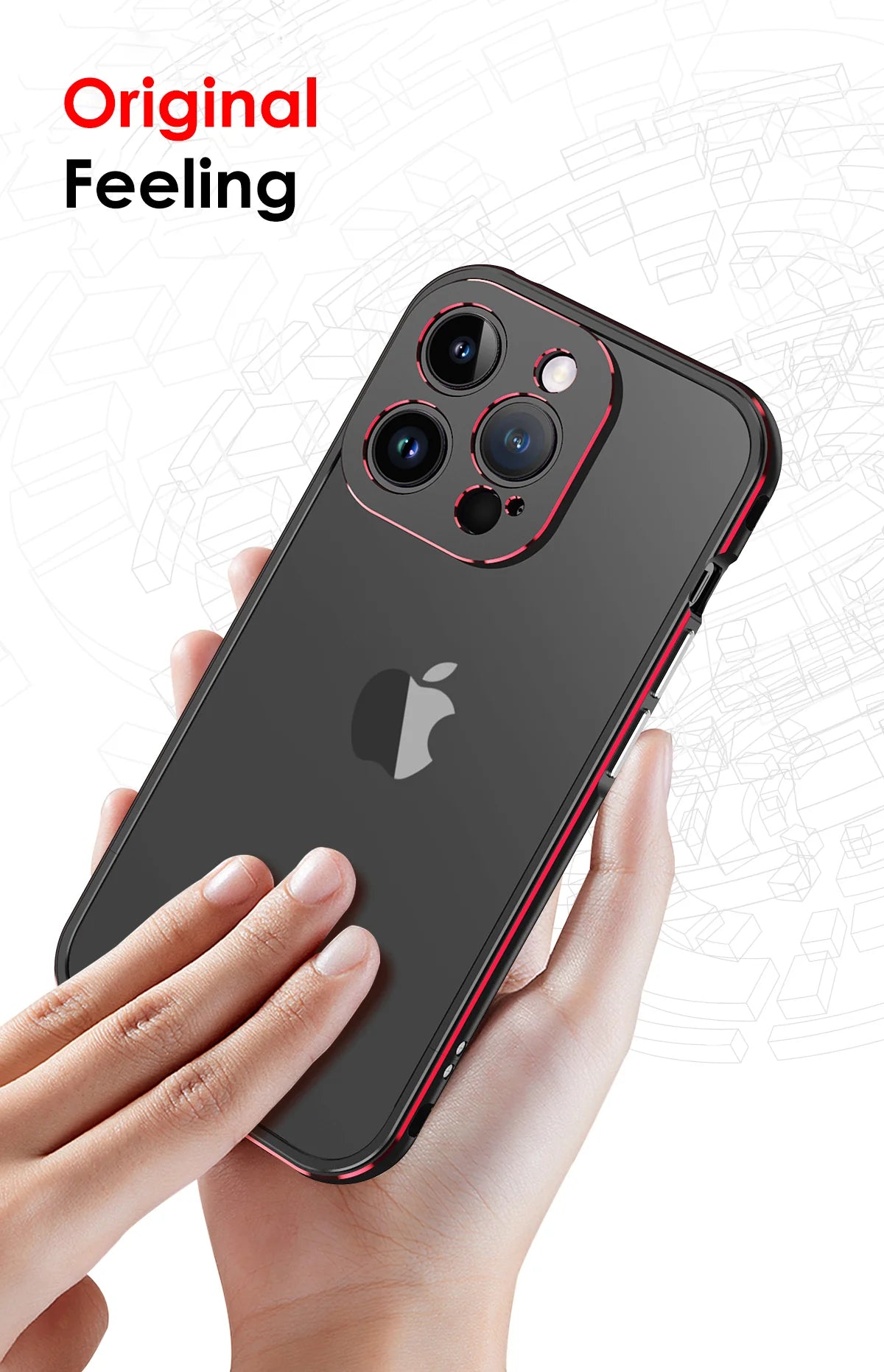 iPhone Case iPhone 17 Pro Max / Black-silver ZenithXCase