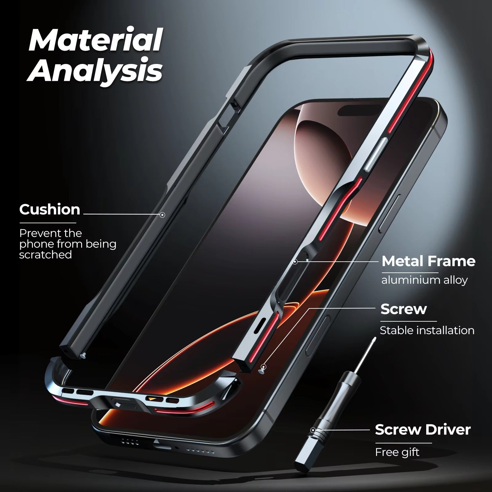 iPhone Case iPhone 17 Pro Max / Black ZenithXCase