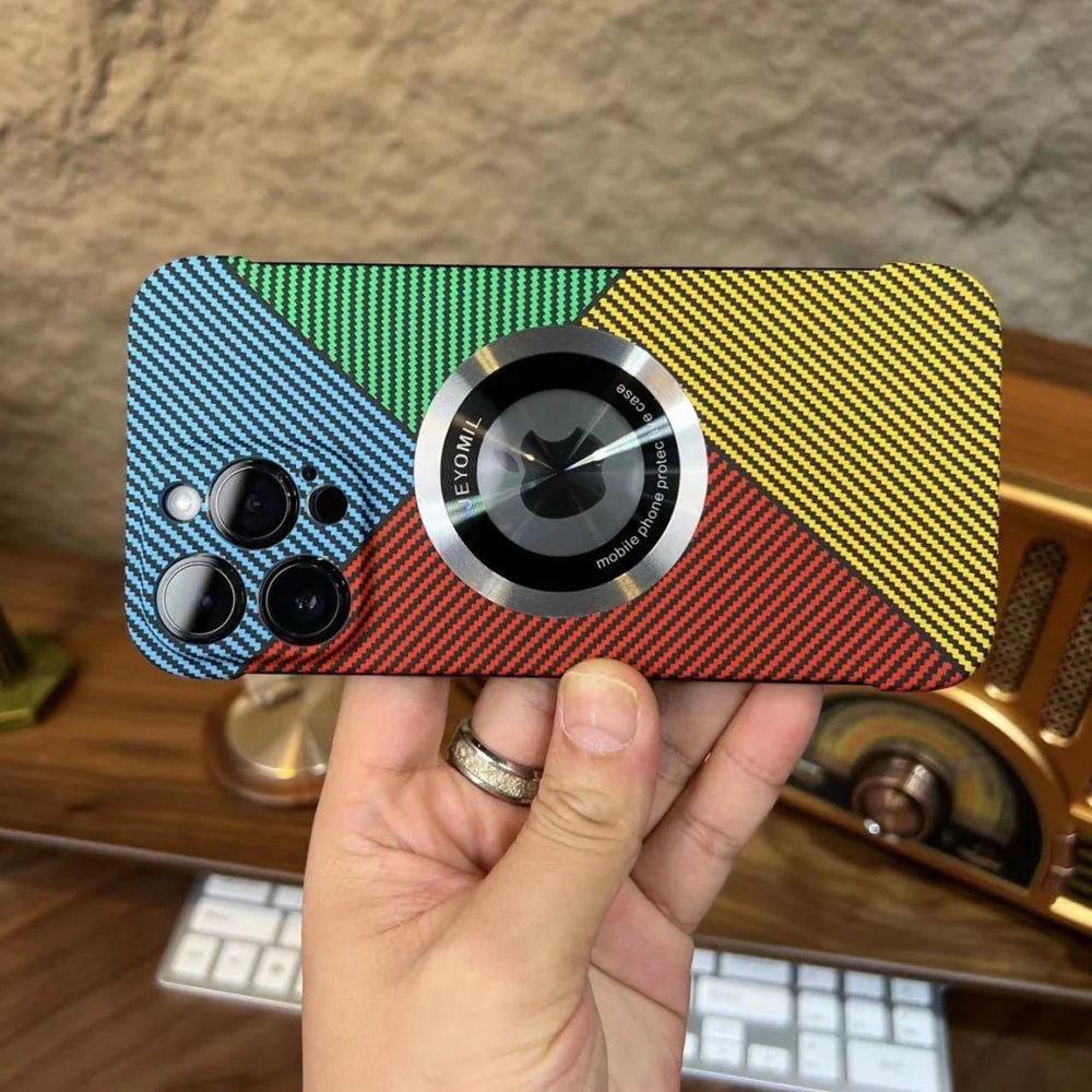 iPhone Case iPhone 17 Pro Max / Silver Black ZenithXCase