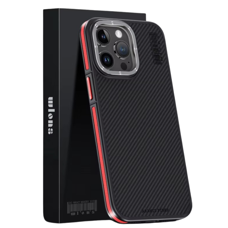 iPhone Case iPhone 17 Pro Max / Black | Red NovaXCase