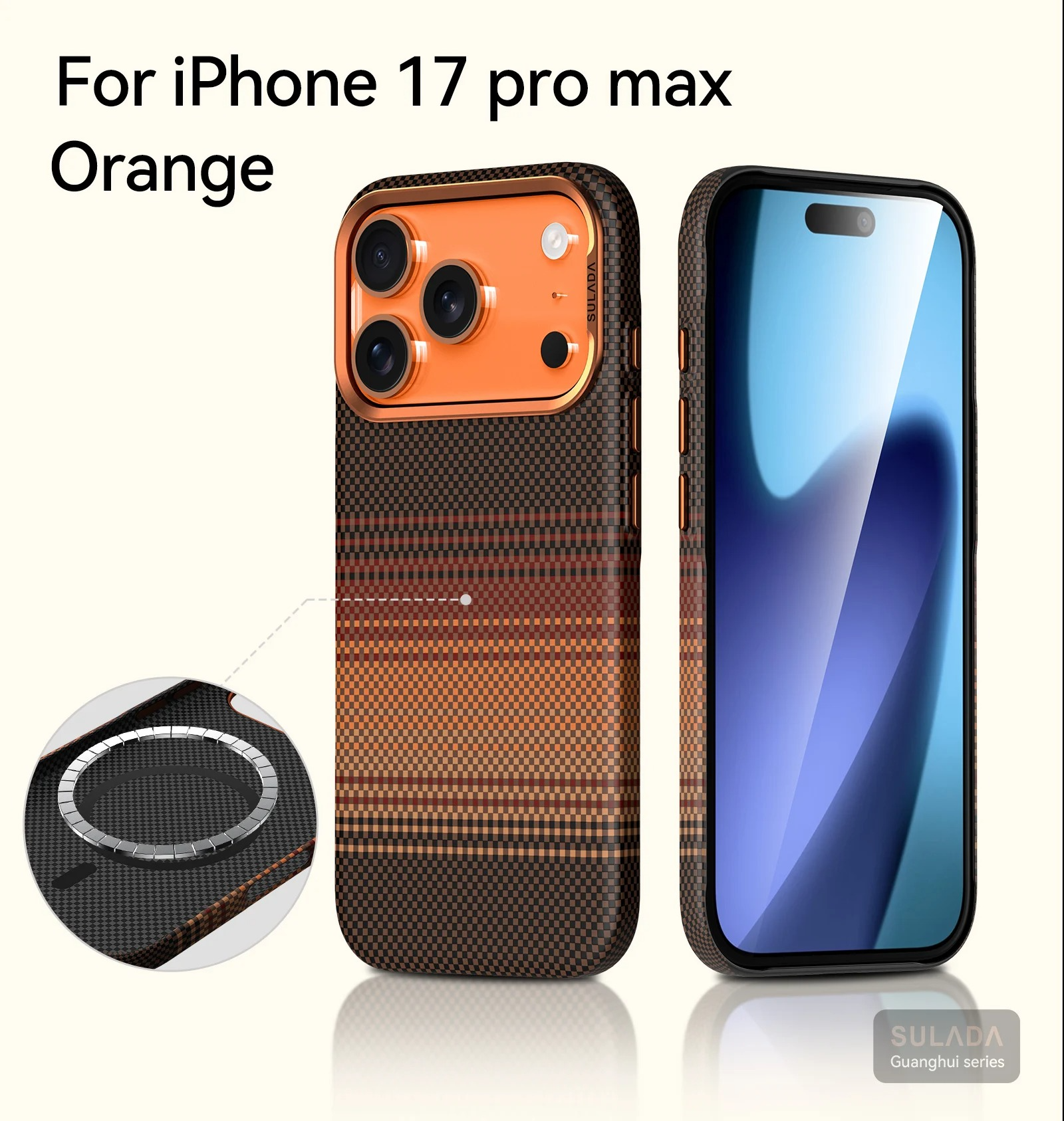 iPhone Case iPhone 17 Pro Max / Orange ZenithXCase