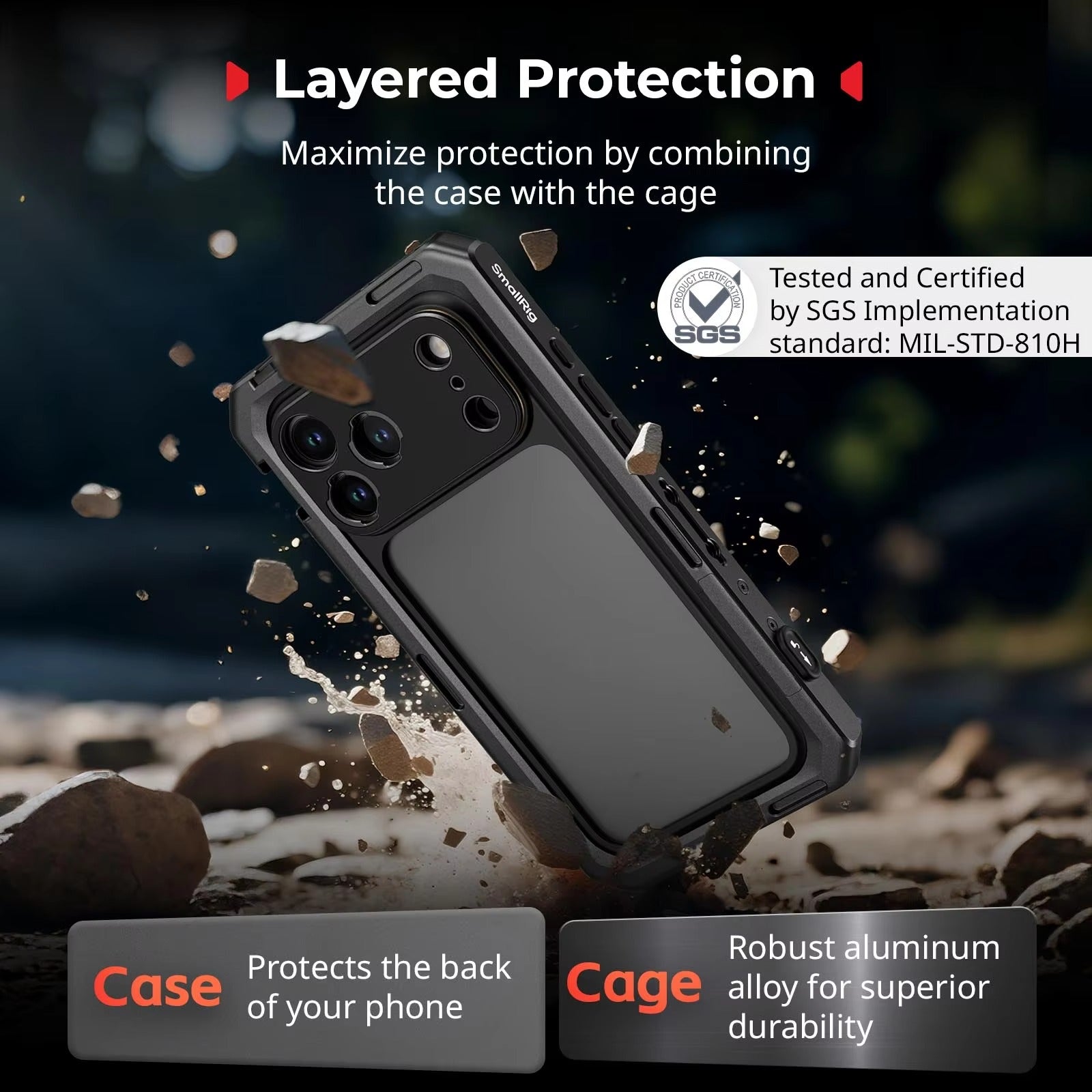 iPhone Case iPhone 17 Pro Max / Black ZenithXCase