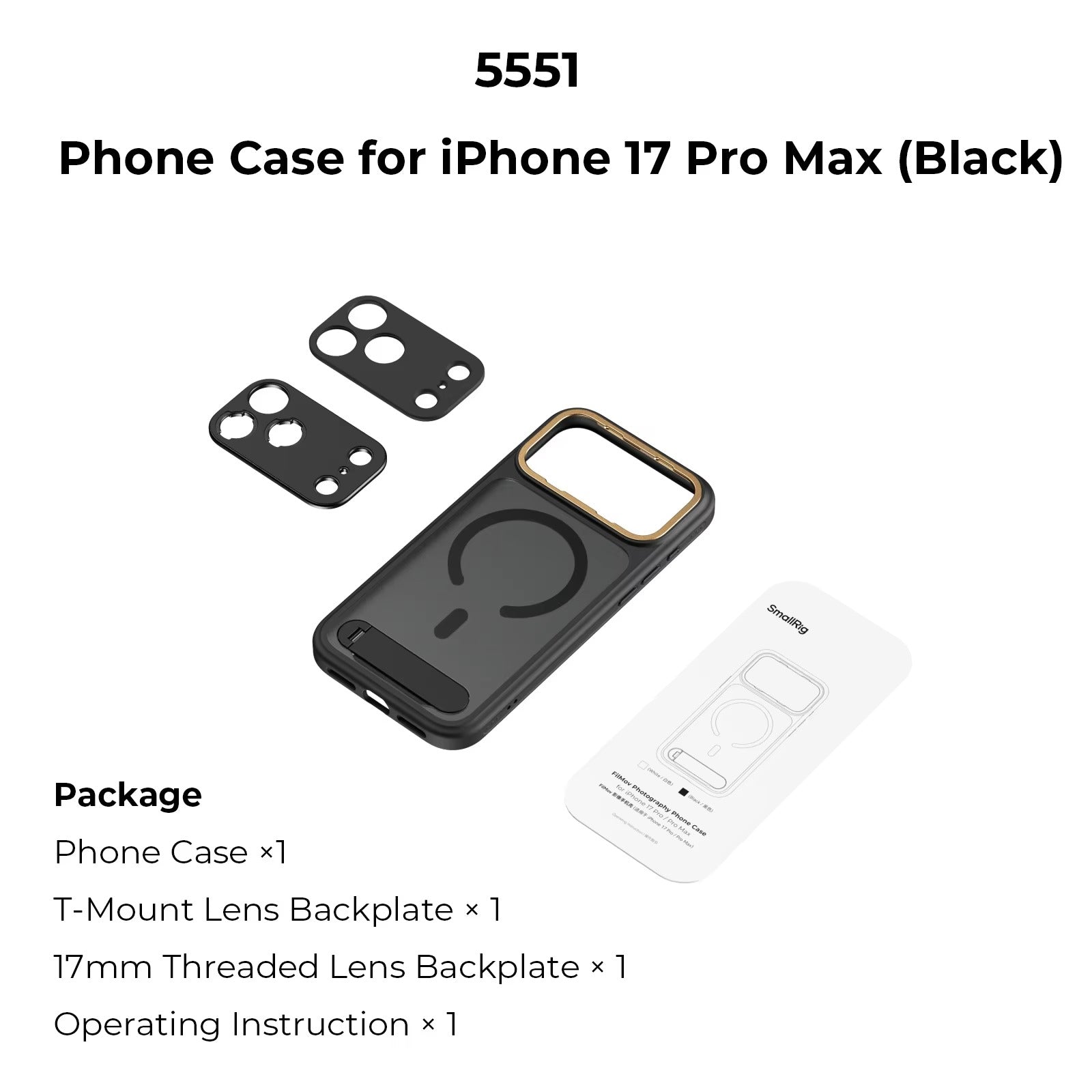 iPhone Case iPhone 17 Pro Max / Black ZenithXCase