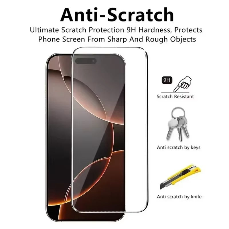 Accessories 4PCS / Tempered glass / iPhone 17 Pro Max NovaXCase