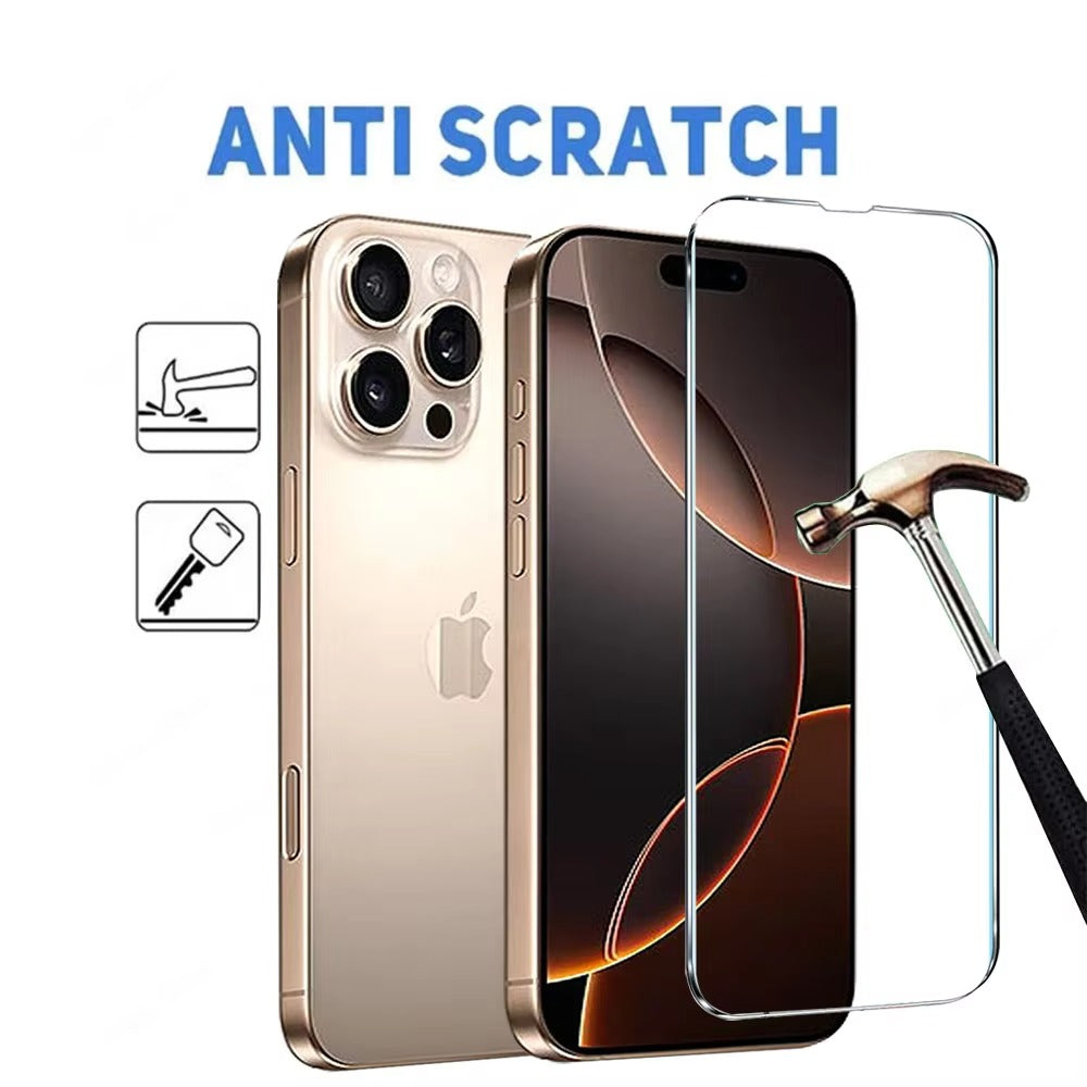 Accessories 4PCS / Tempered glass / iPhone 17 Pro Max ZenithXCase