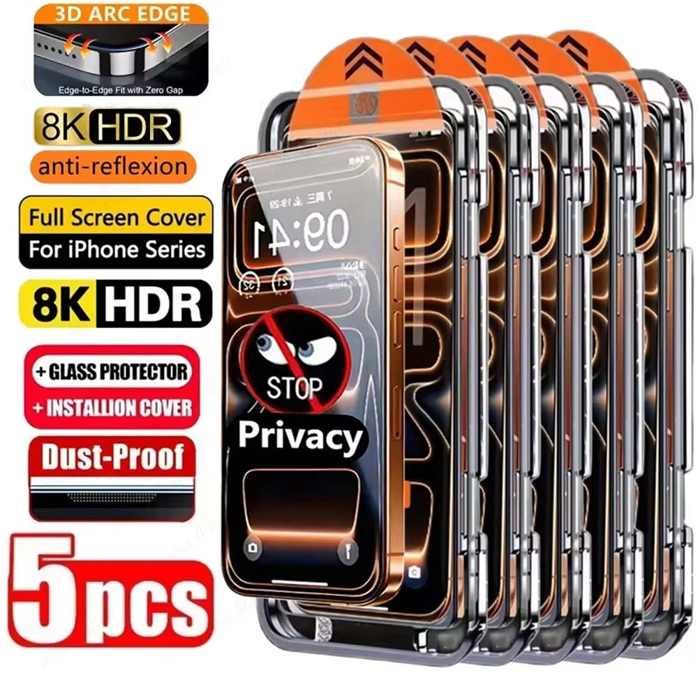 Accessories 5 Pieces / Anti Peeping / iPhone 17 Pro Max ZenithXCase