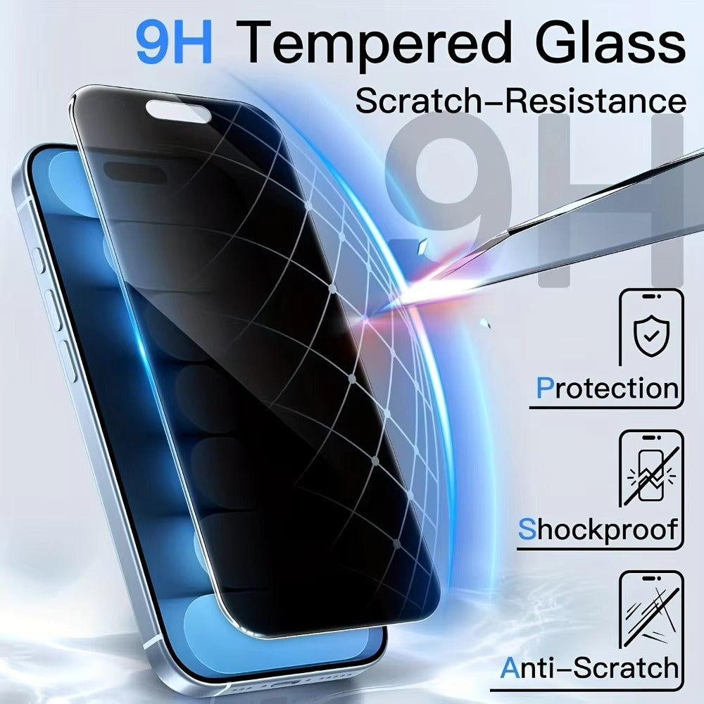 Accessories 3Pcs Anti-spy Glass / iPhone 17 Pro Max NovaXCase