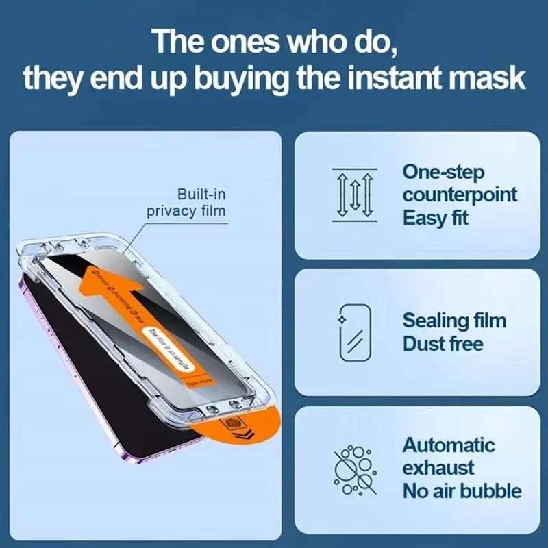 Accessories 3Pcs Anti-spy Glass / iPhone 17 Pro Max NovaXCase