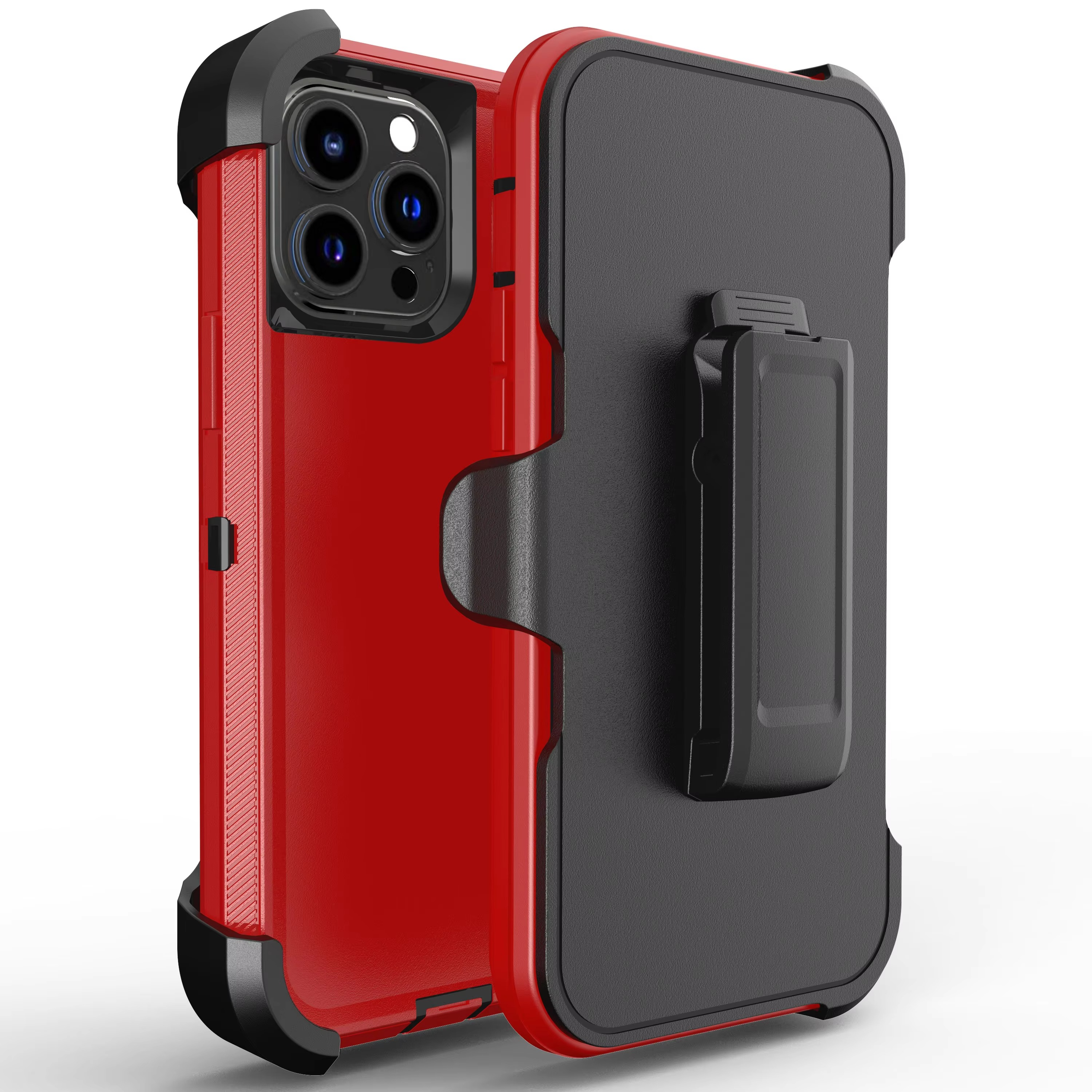 iPhone Case iPhone 17 Pro Max / Black Red NovaXCase